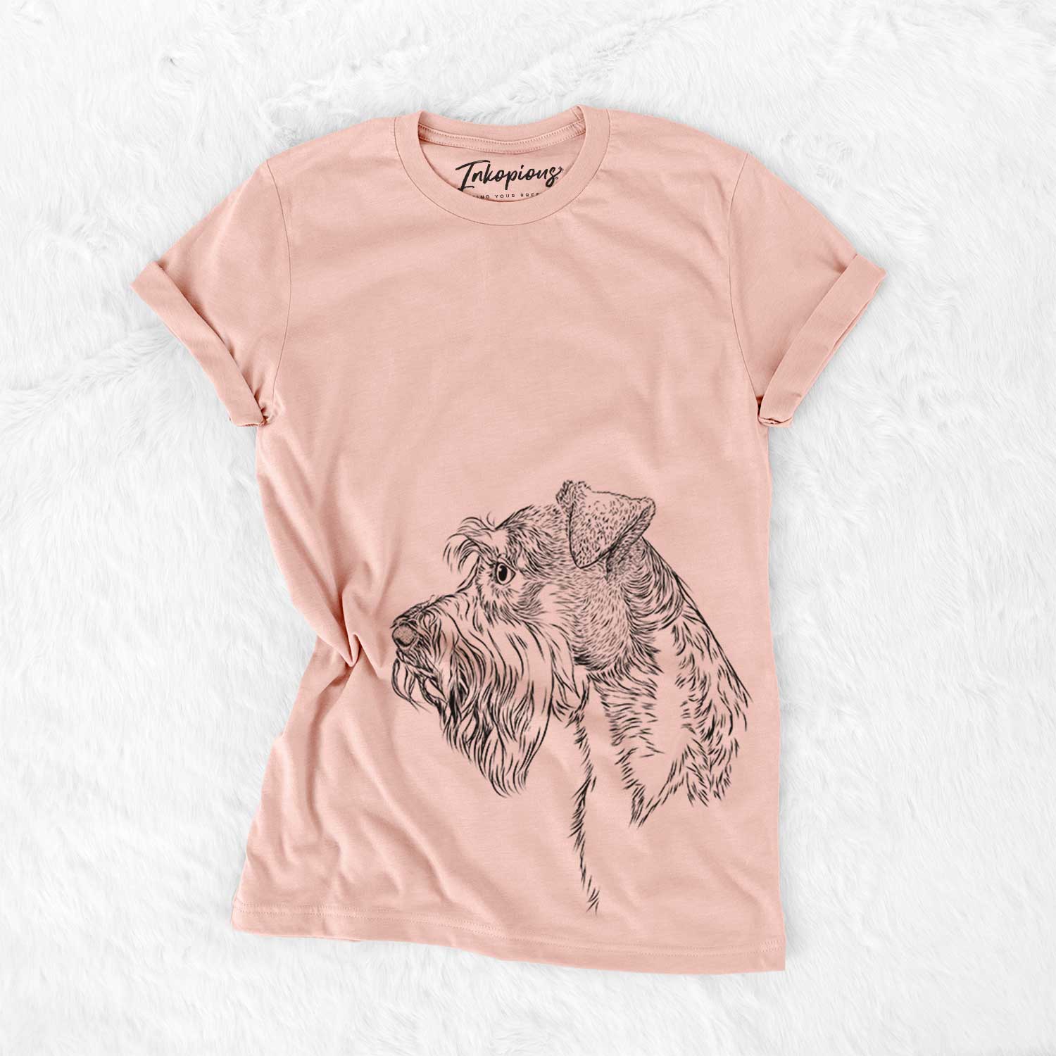 Profile Mini Schnauzer - Bella Canvas Unisex Crewneck