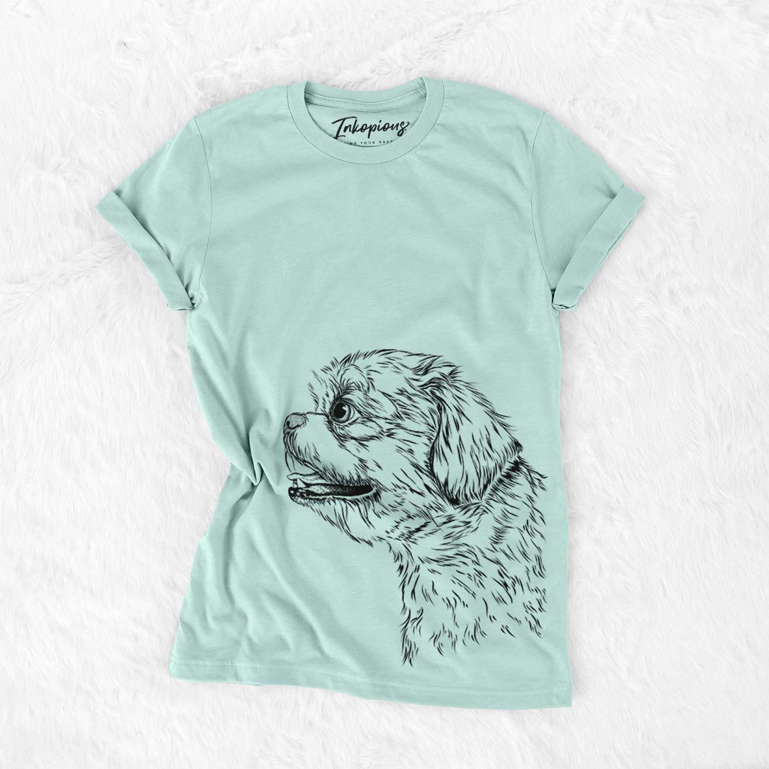 Profile Shih Tzu Puppy Cut - Bella Canvas Unisex Crewneck