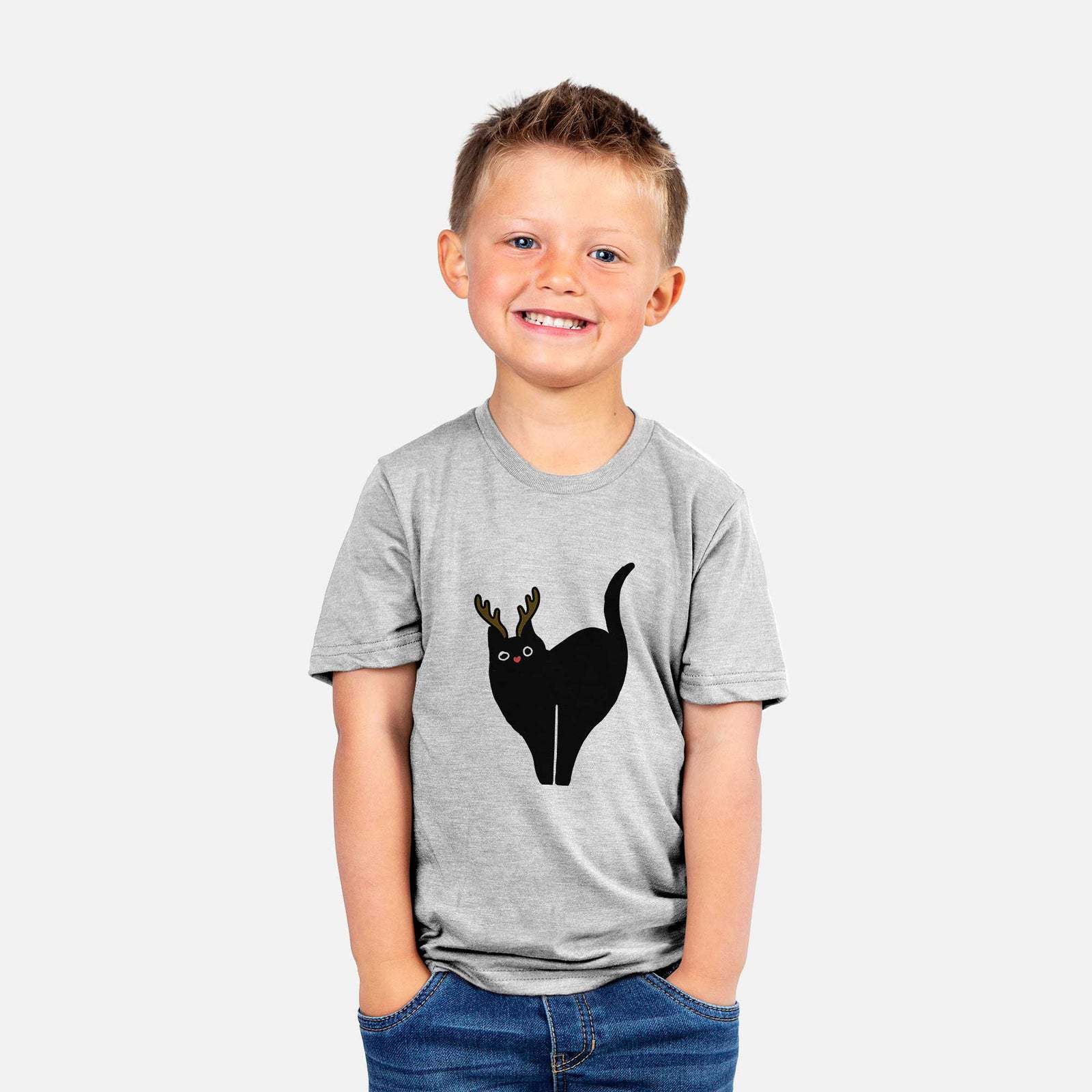 Red Nose Black Cat - Bella - Kids/Youth/Toddler Shirt