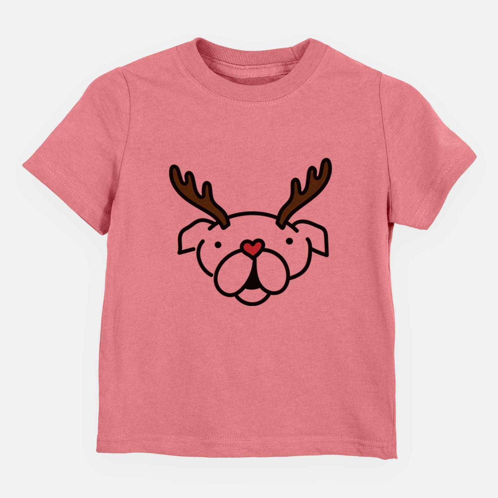 Red Nose English Bulldog - Kids/Youth/Toddler Shirt