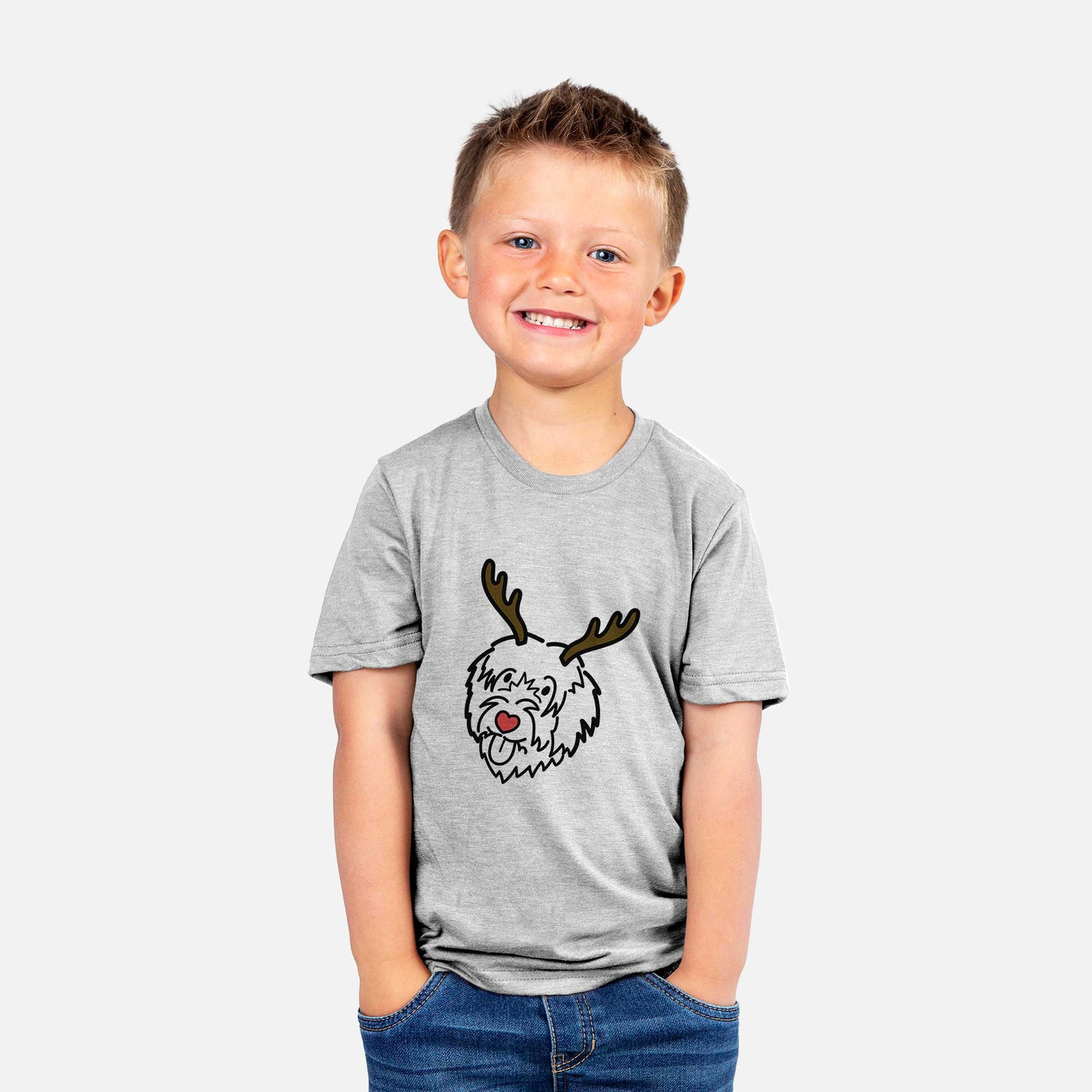 Red Nose Catalan Sheepdog - Kids/Youth/Toddler Shirt