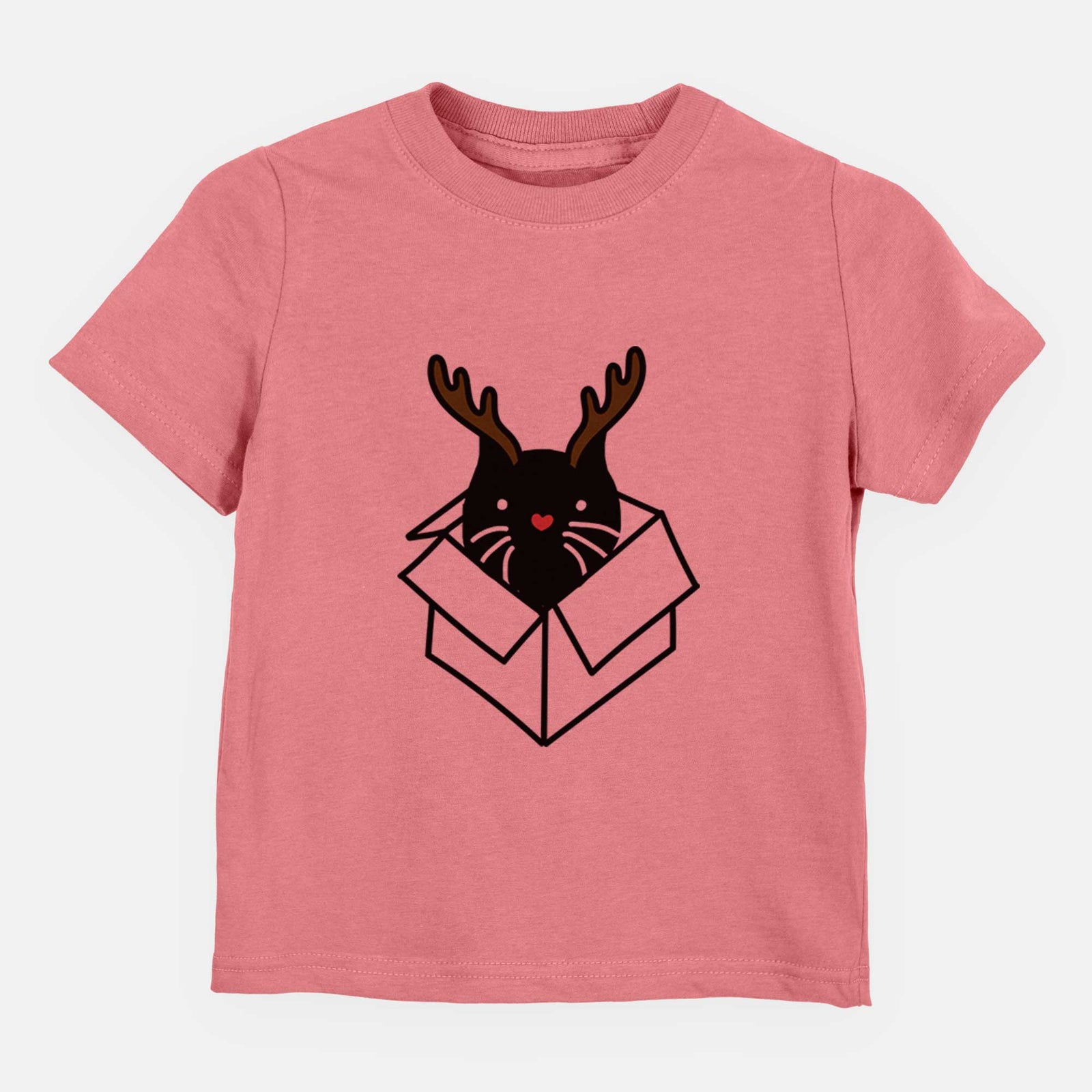 Red Nose Black Cat in a Box - Doc - Kids/Youth/Toddler Shirt