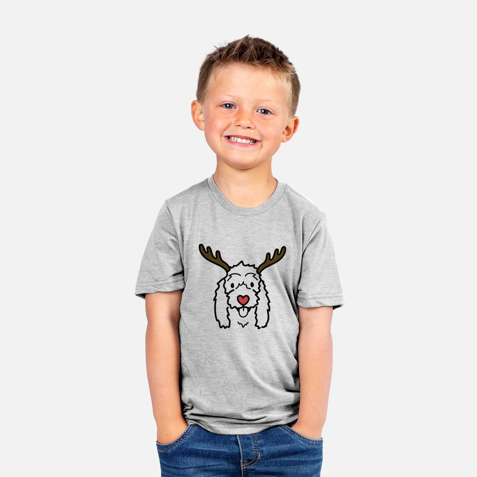 Red Nose Coton de Tulear - Louie - Kids/Youth/Toddler Shirt