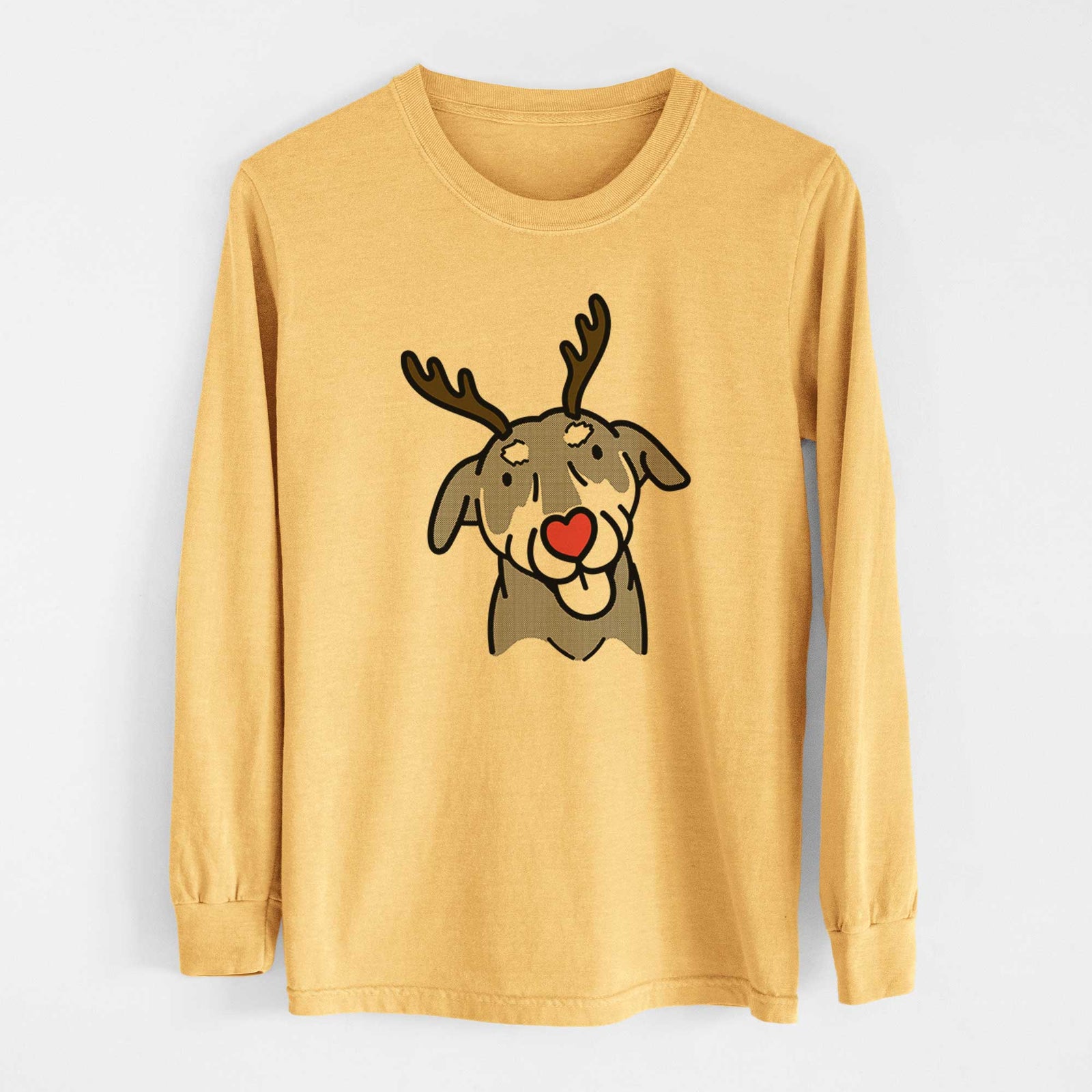 Red Nose Mixed Breed - Lousia - Heavyweight 100% Cotton Long Sleeve