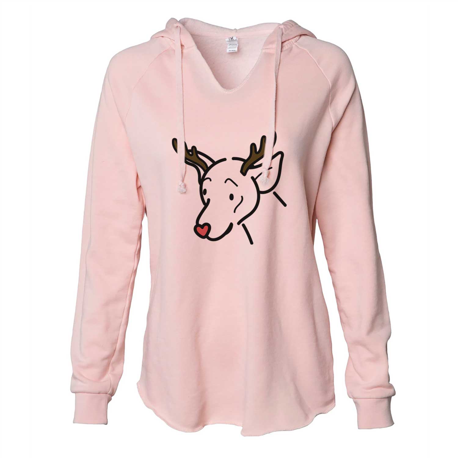 Red Nose Mixed Breed - Lucky - Cali Wave Hooded Sweatshirt
