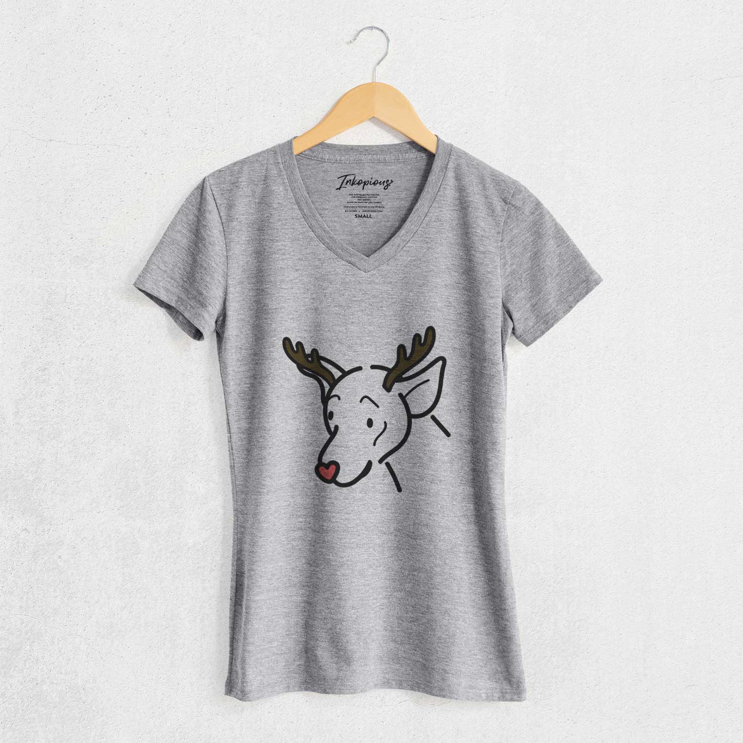 Red Nose Mixed Breed - Lucky - Women's V-neck Shirt