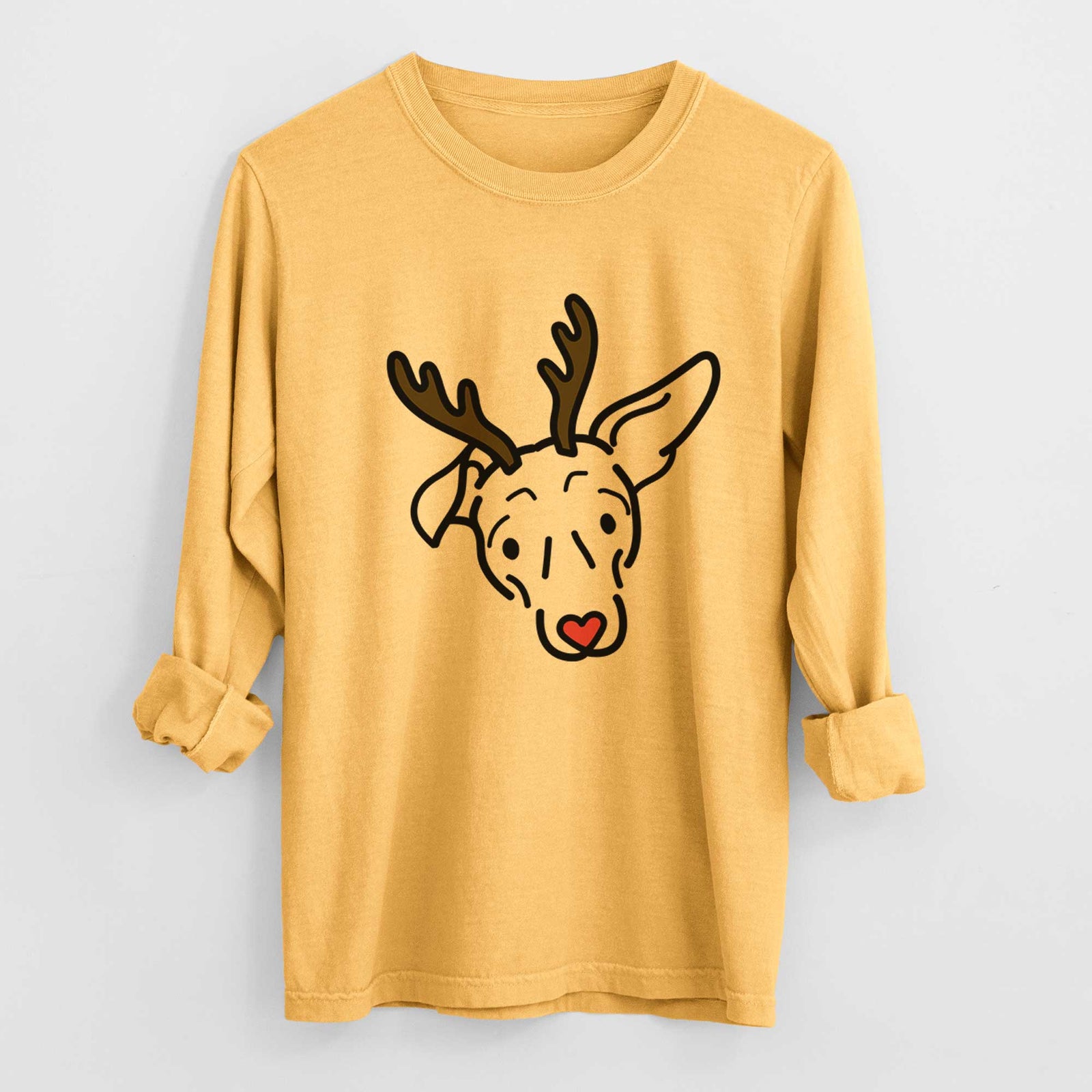 Red Nose Mixed Breed - Millie - Heavyweight 100% Cotton Long Sleeve