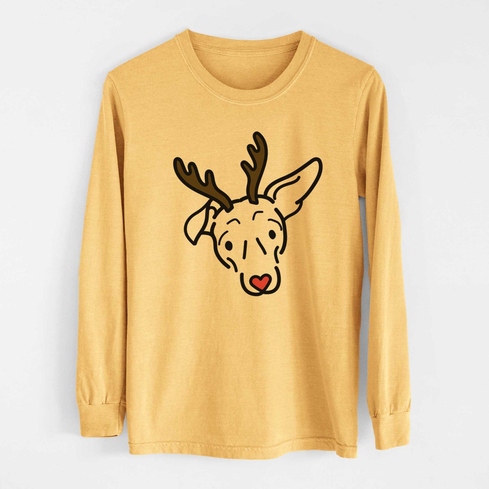 Red Nose Mixed Breed - Millie - Heavyweight 100% Cotton Long Sleeve