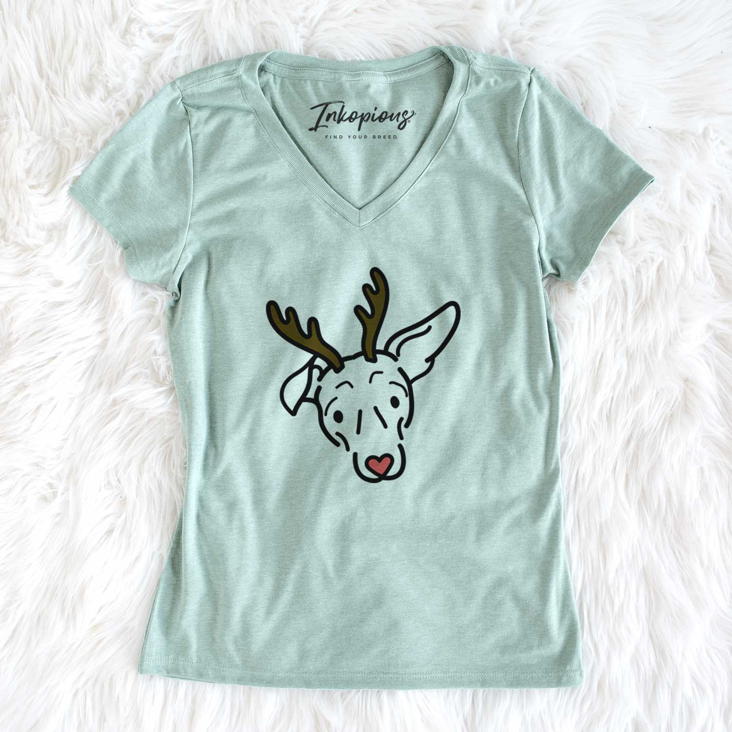 Red Nose Mixed Breed - Millie - Women's V-neck Shirt