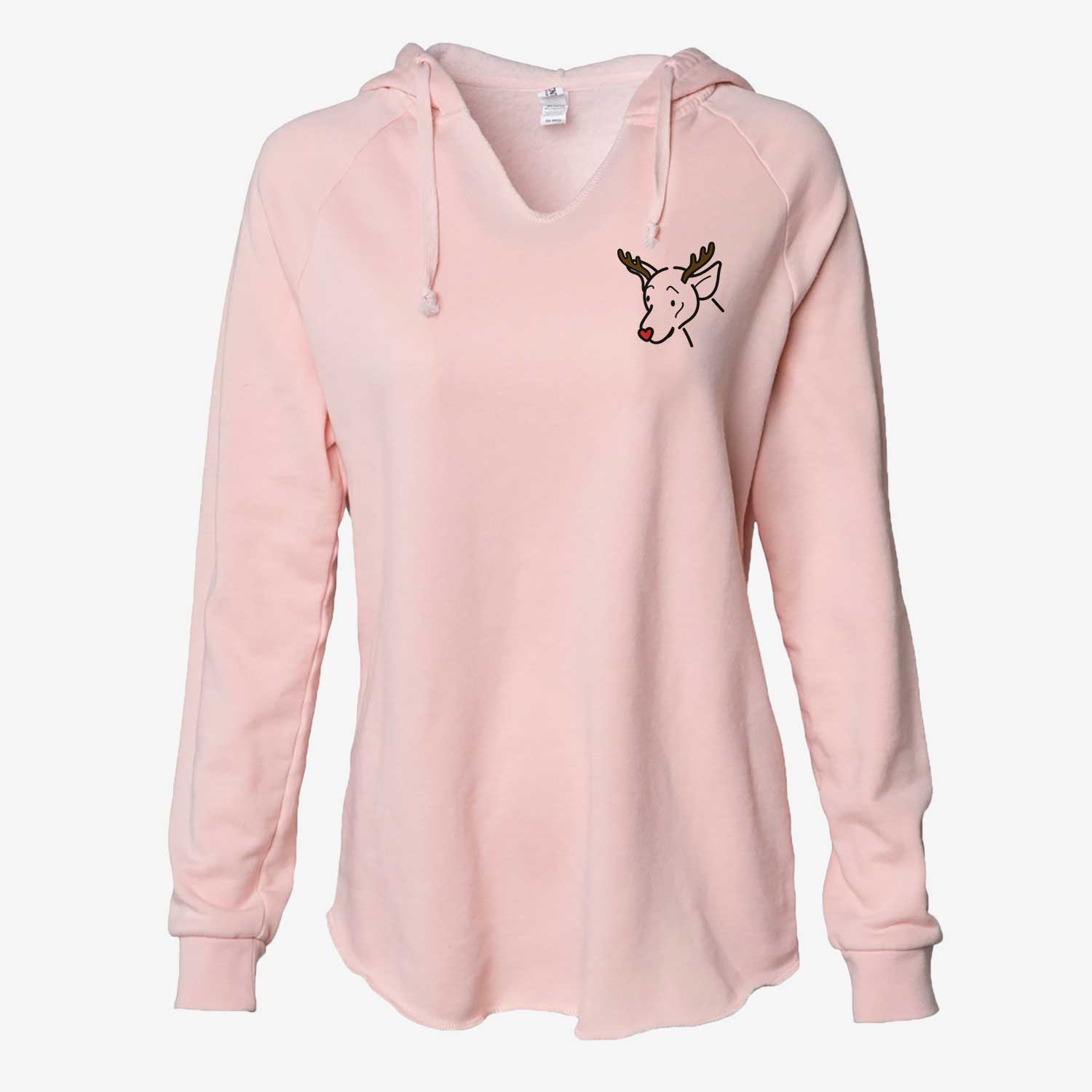 Red Nose Mixed Breed - Lucky - Cali Wave Hooded Sweatshirt