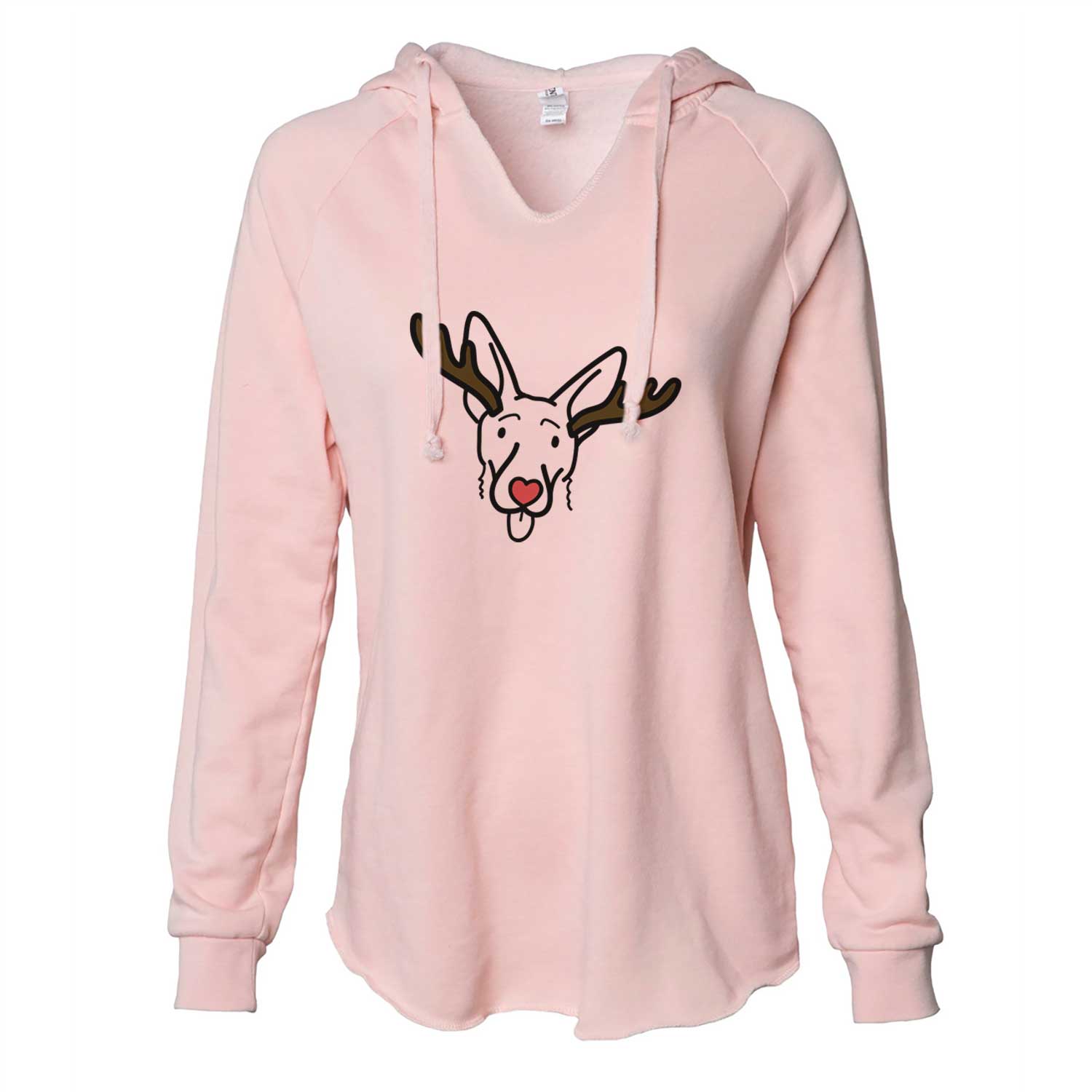 Red Nose Shepherd Mix - Rosie - Cali Wave Hooded Sweatshirt