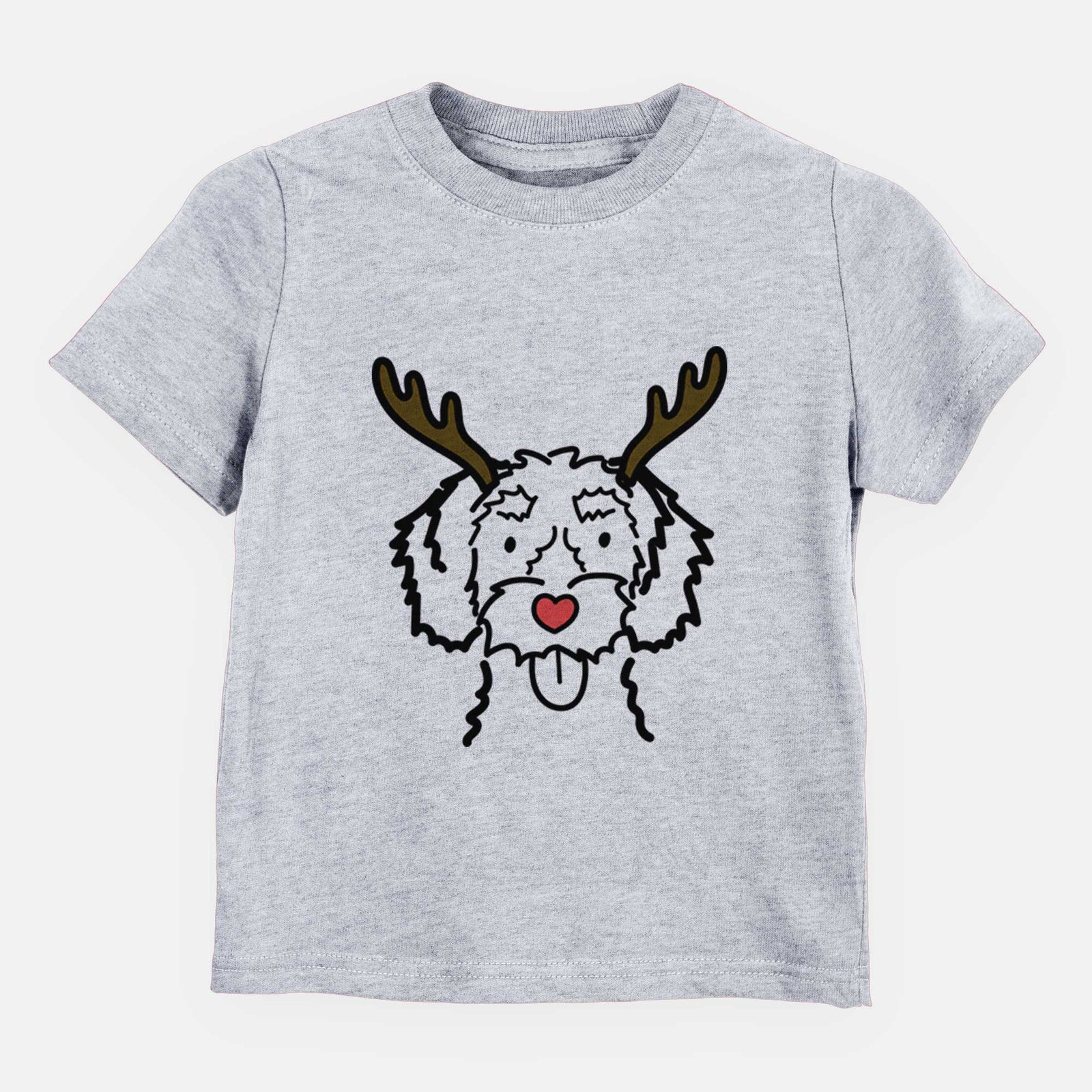 Red Nose White Schnoodle - Kids/Youth/Toddler Shirt