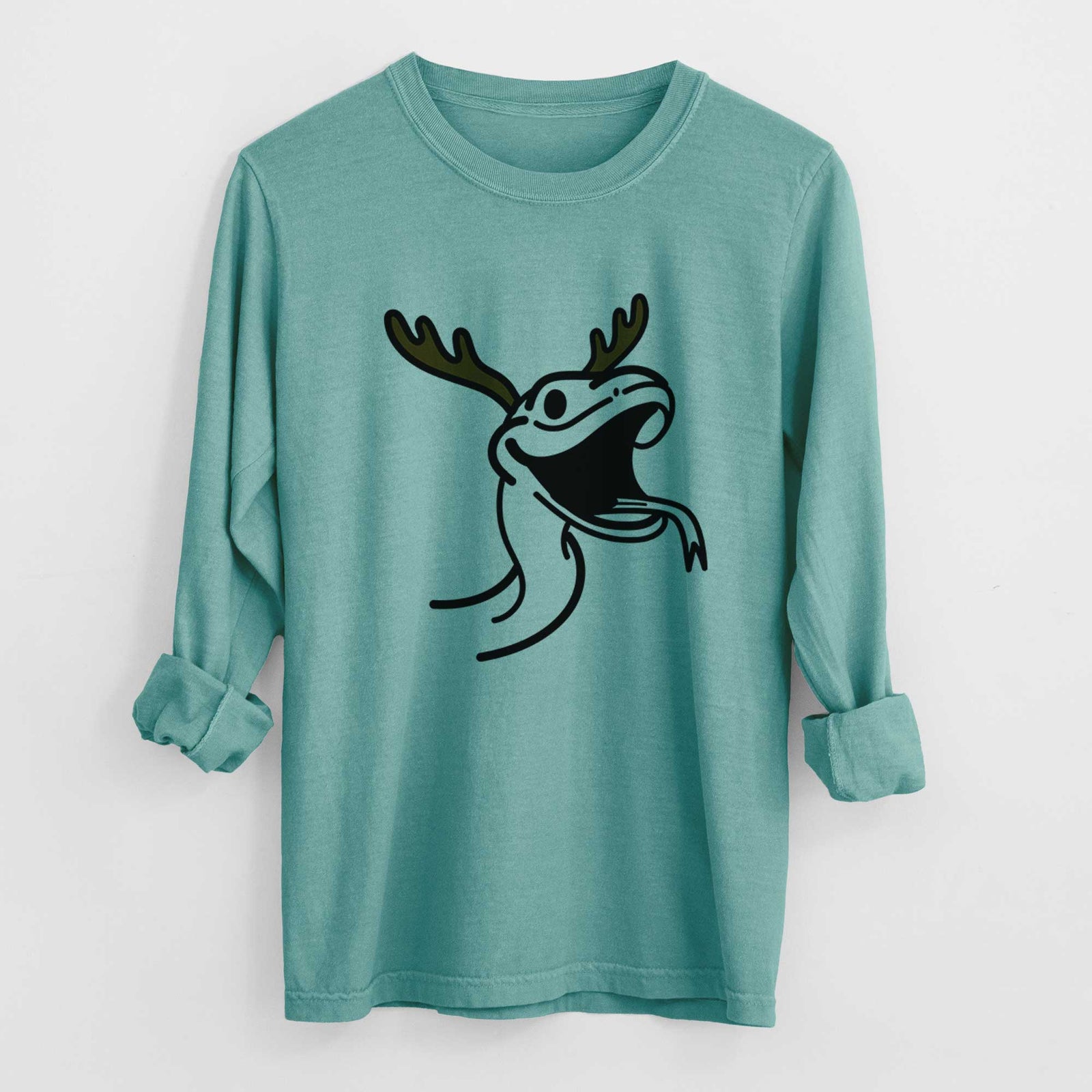 Red Nose Snake - Spike - Heavyweight 100% Cotton Long Sleeve