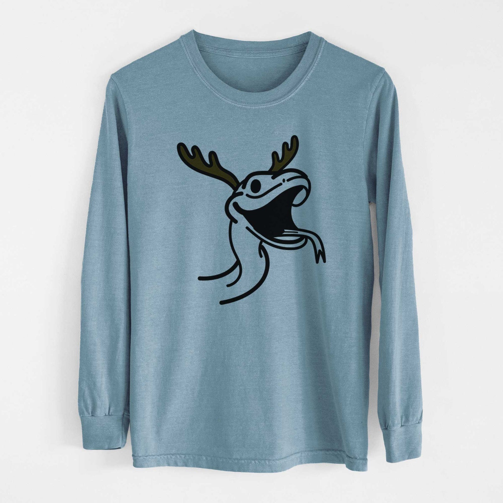 Red Nose Snake - Spike - Heavyweight 100% Cotton Long Sleeve