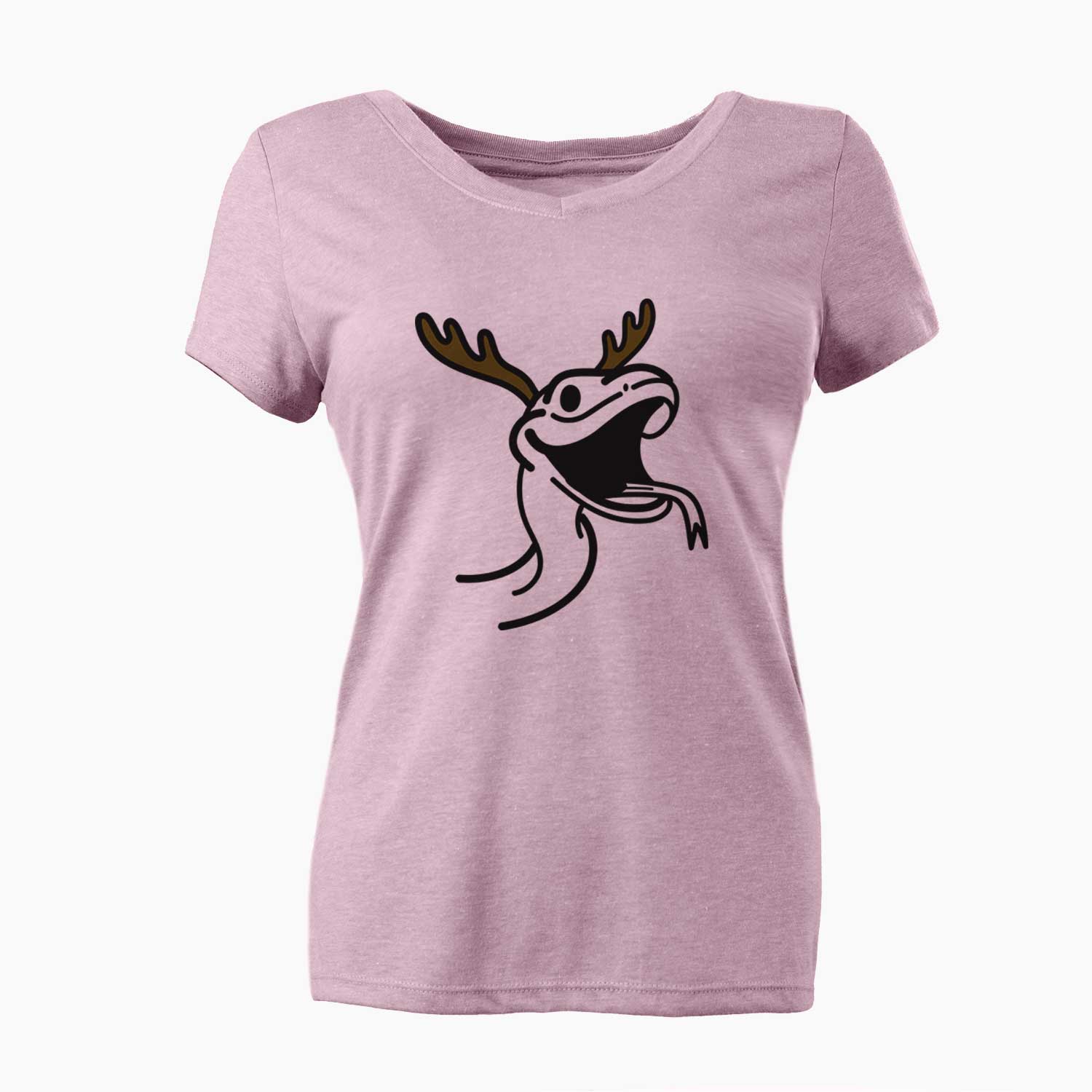 Red Nose Snake - Spike - Women's V-neck Shirt