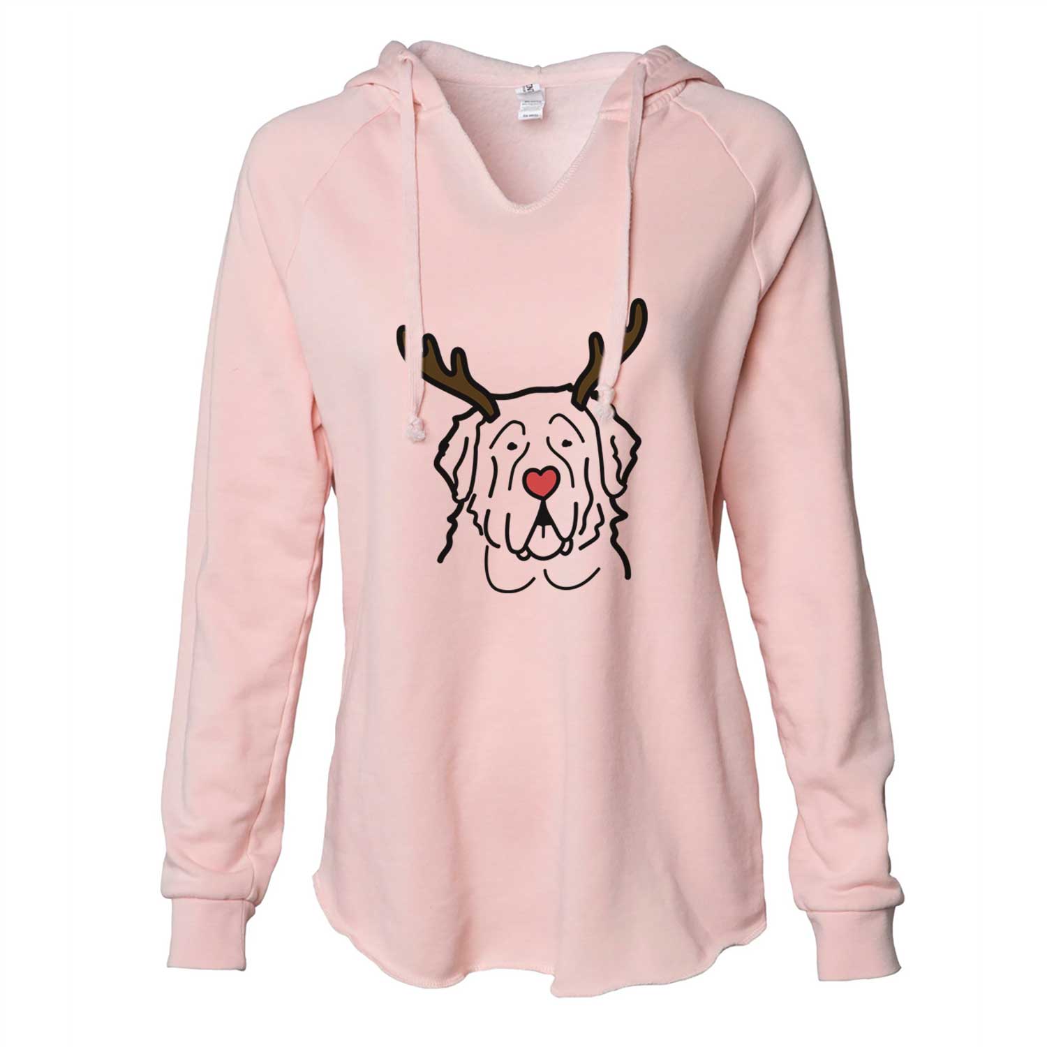 Red Nose Saint Bernard - Cali Wave Hooded Sweatshirt
