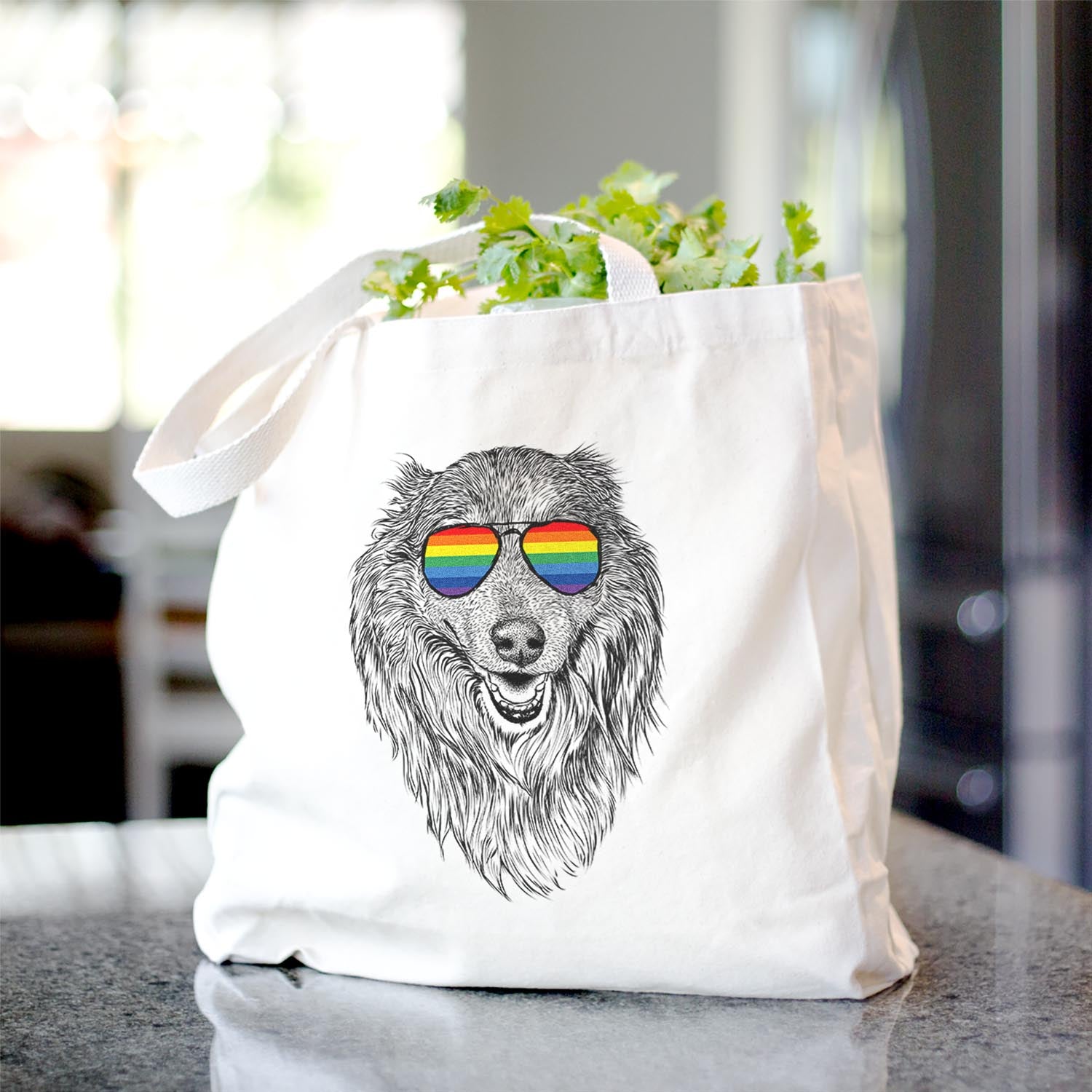 Addie the Mixed Breed - Tote Bag