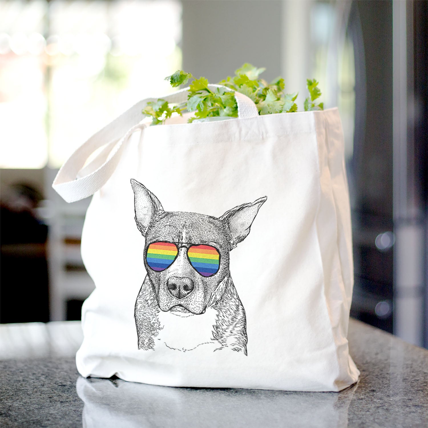 Mercy the Pitbull - Tote Bag