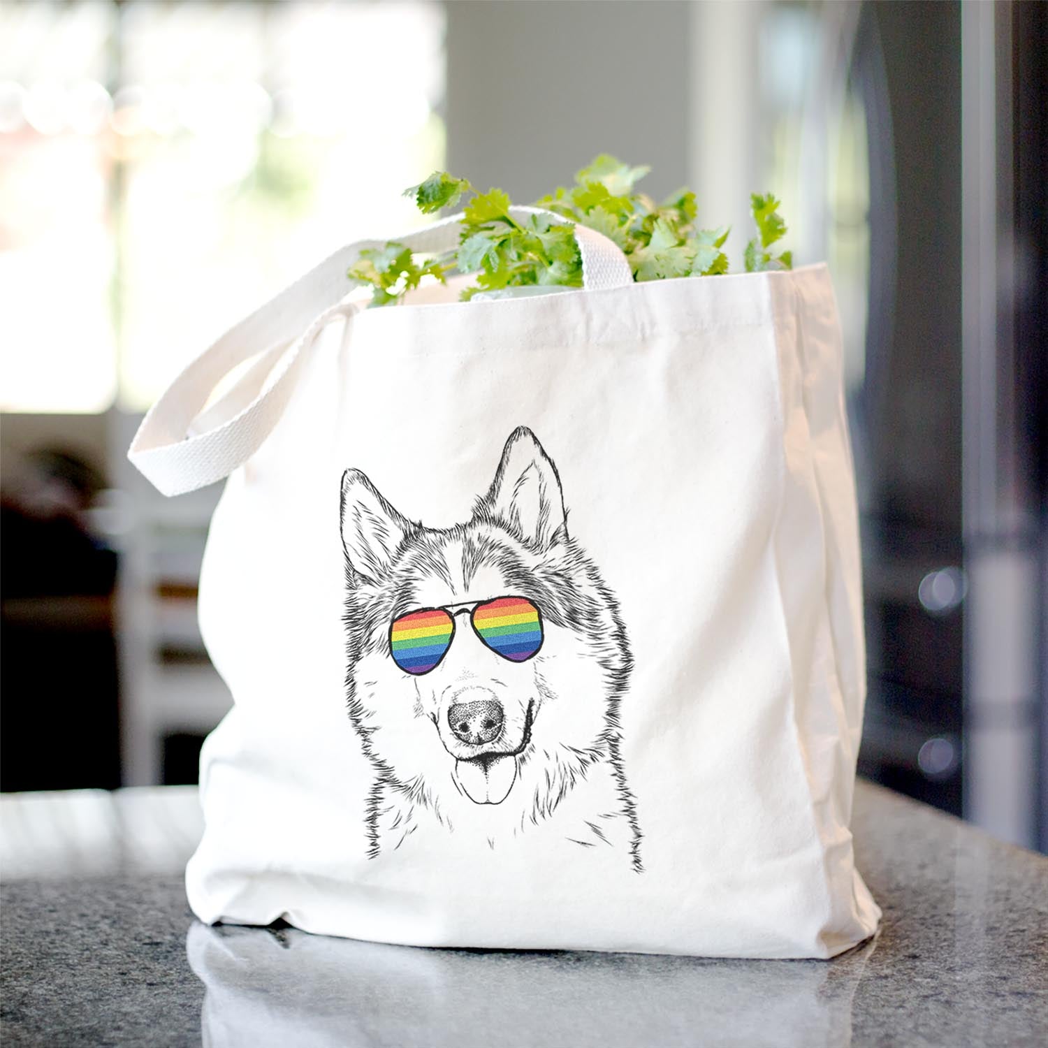 Roshi the Mixed Breed - Tote Bag