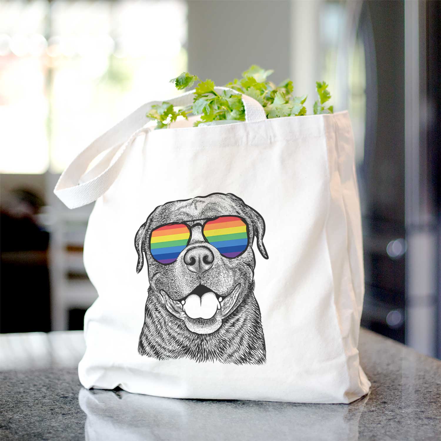 Kojak the Rottweiler - Tote Bag