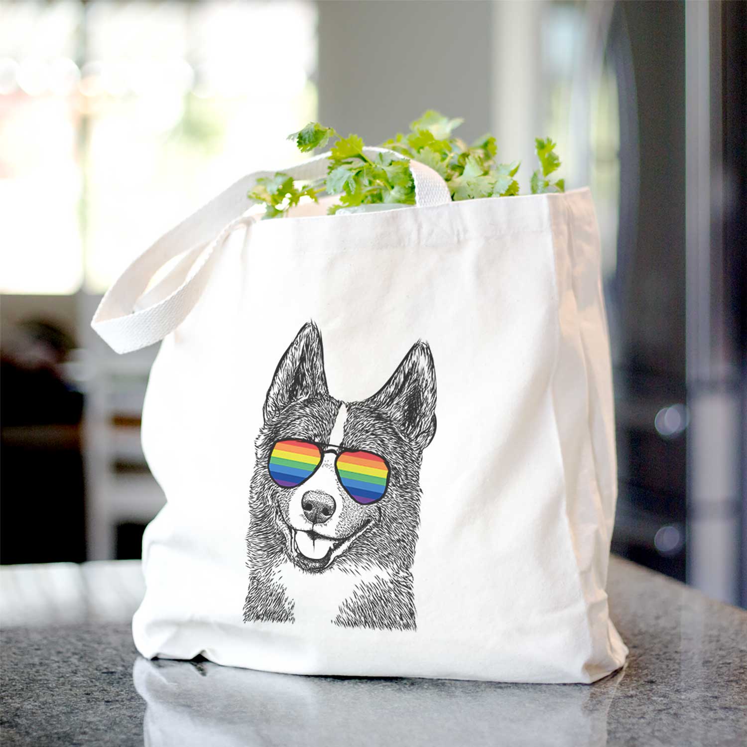 Tosca the Karelian Bear Dog - Tote Bag