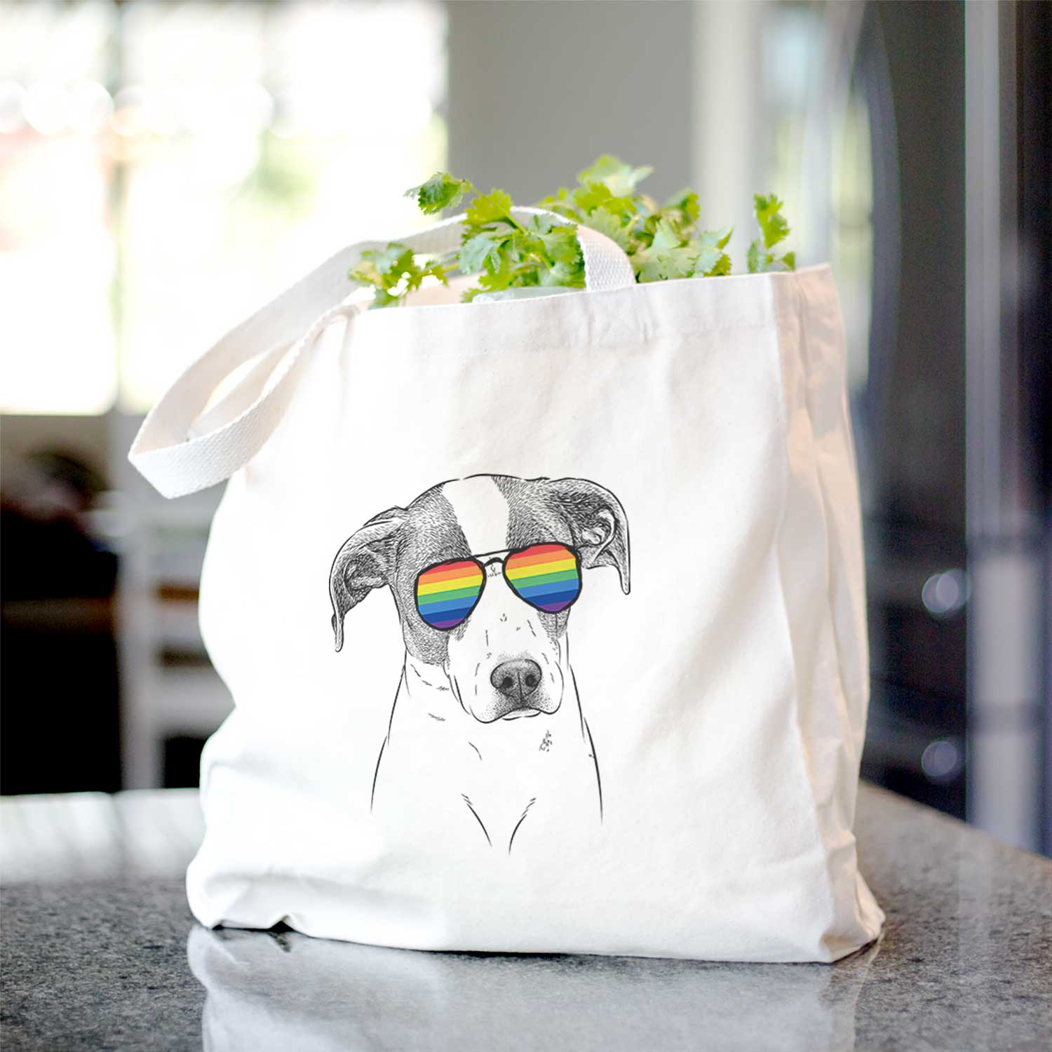Zephyr the Pointer Mix - Tote Bag