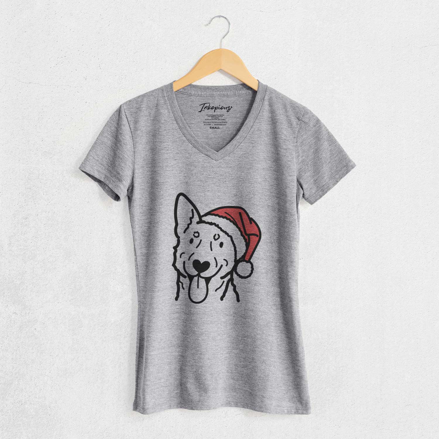 Jolly Australian Cattle Dog - Women's V-neck Shirt