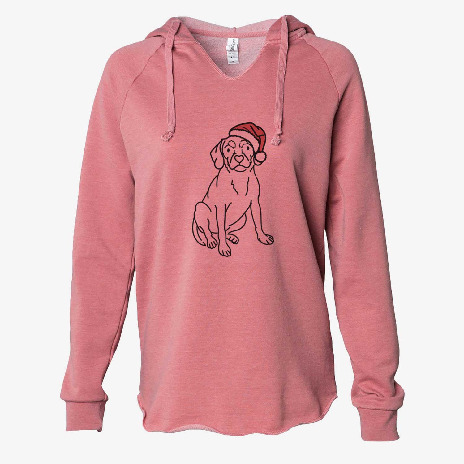 Jolly Puggle - Babs - Cali Wave Hooded Sweatshirt