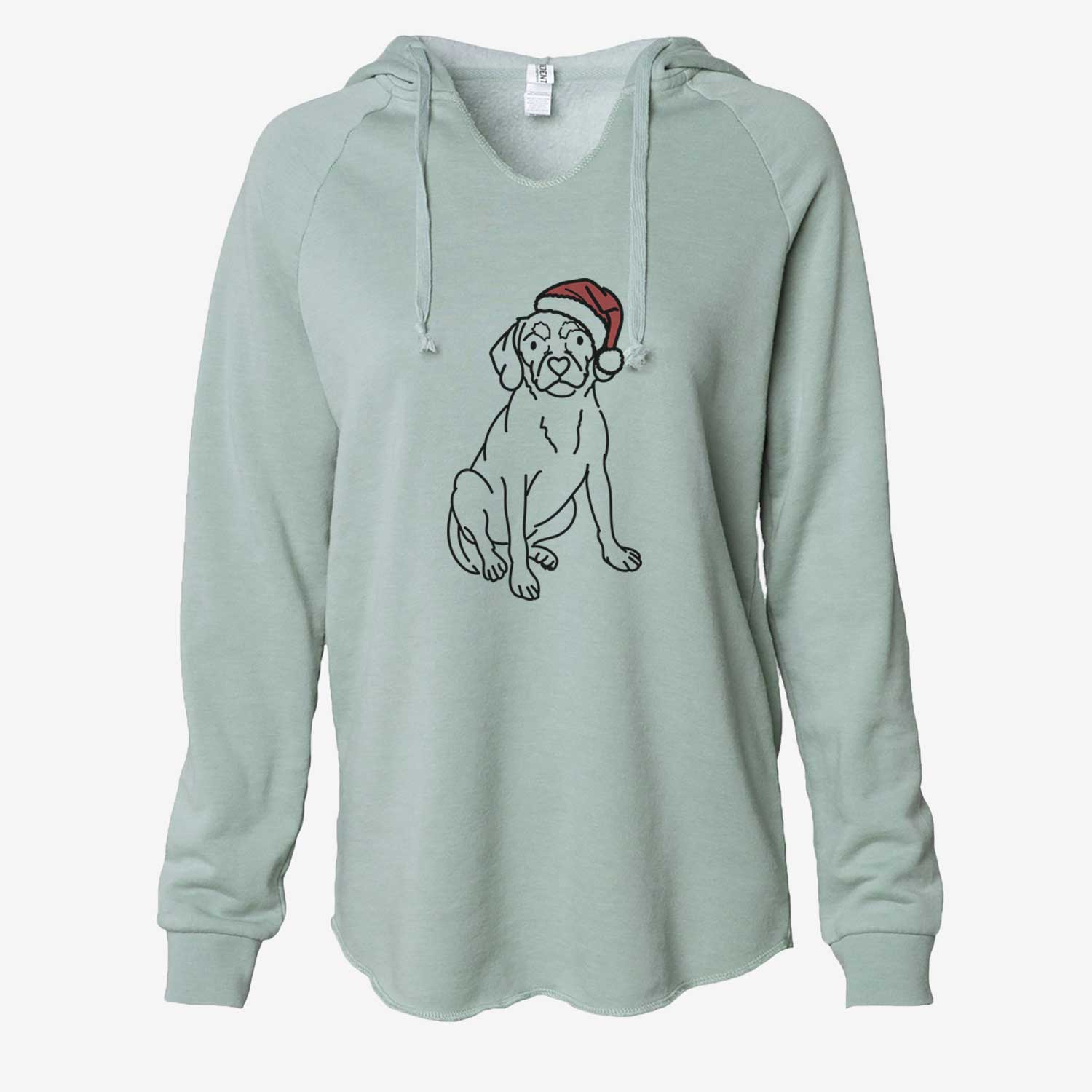Jolly Puggle - Babs - Cali Wave Hooded Sweatshirt