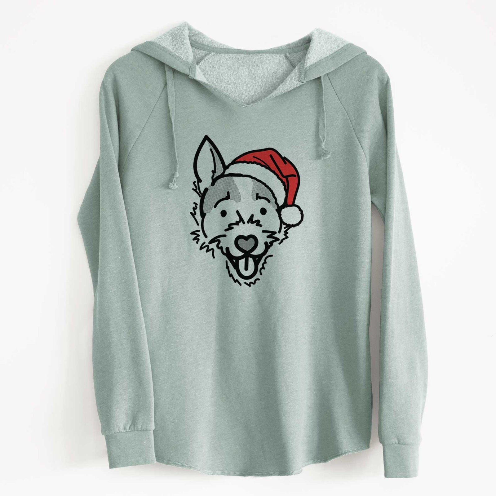 Jolly Jack Russell Terrier - Baxter - Cali Wave Hooded Sweatshirt