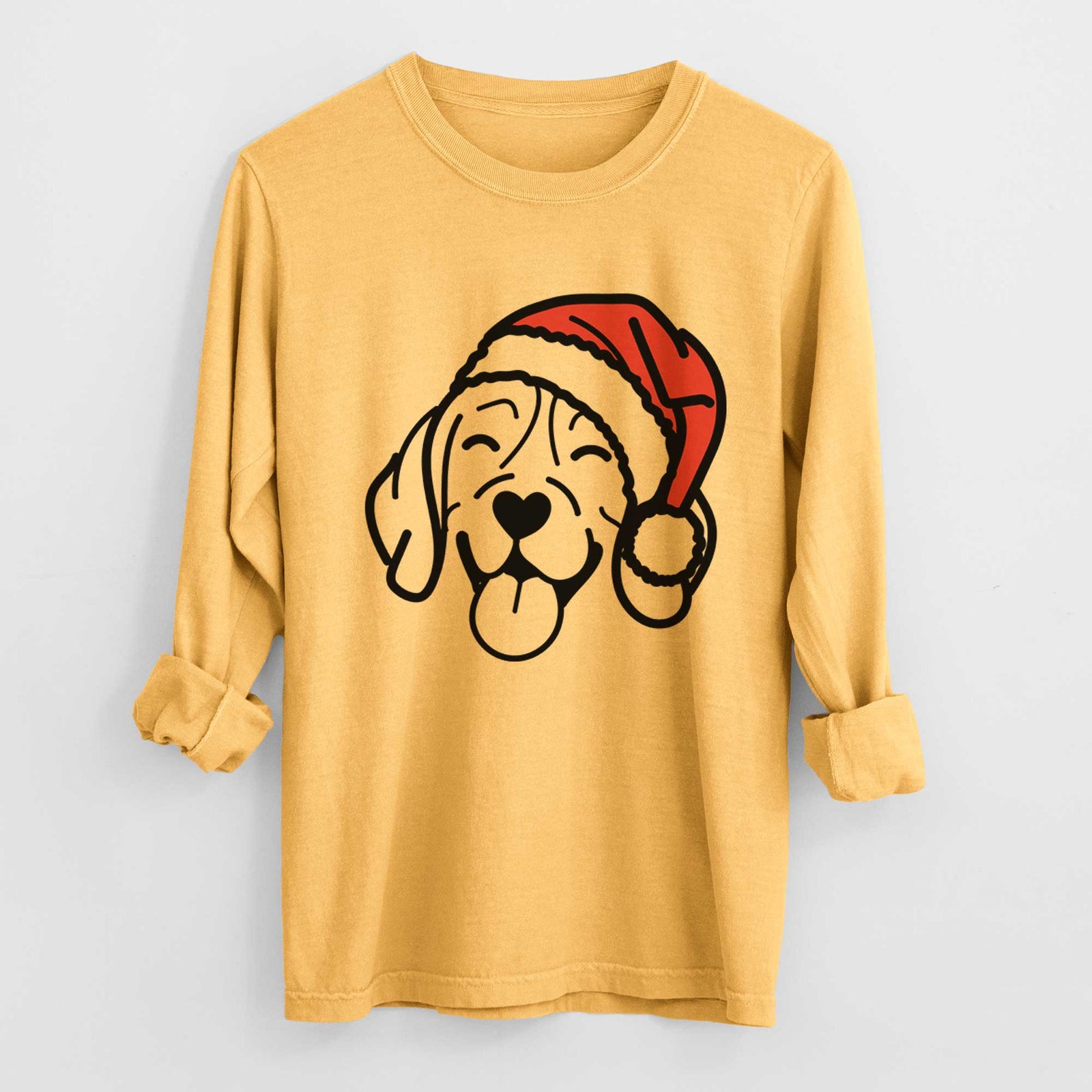 Jolly Beagle - Heavyweight 100% Cotton Long Sleeve