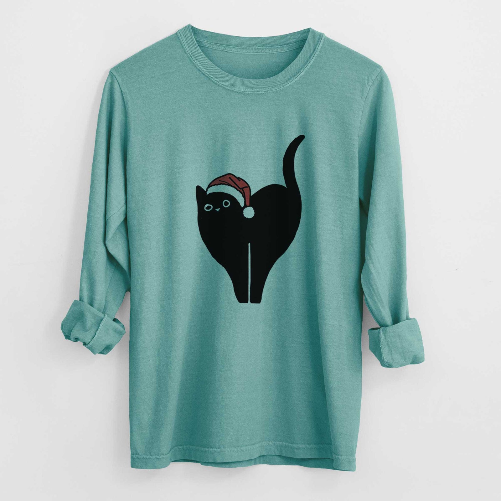 Jolly Black Cat - Bella - Heavyweight 100% Cotton Long Sleeve
