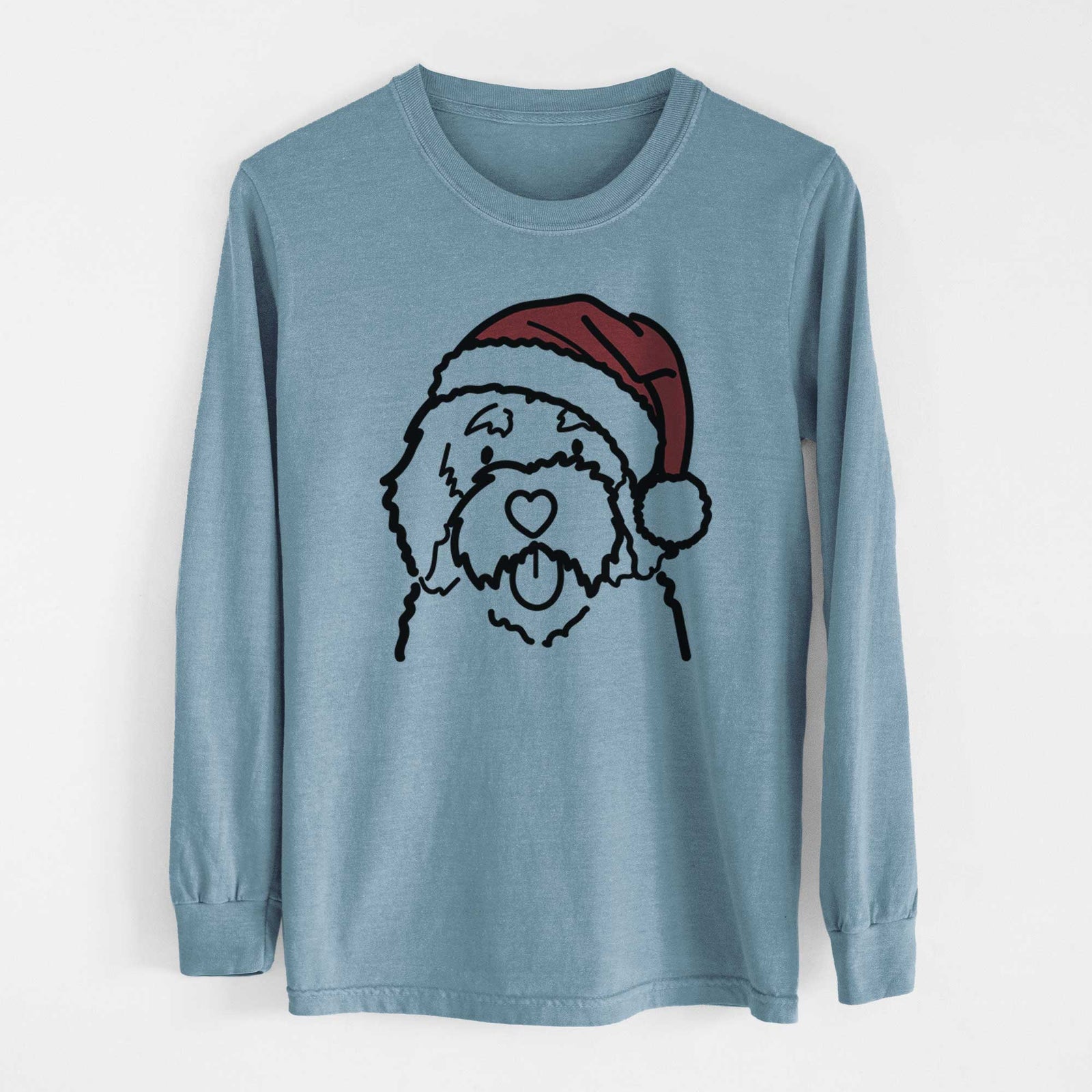 Jolly Bernedoodle - Heavyweight 100% Cotton Long Sleeve