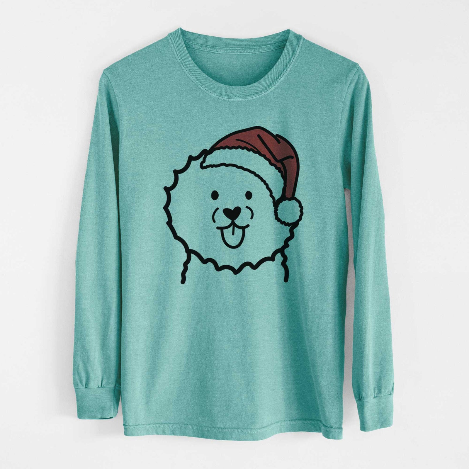 Jolly Bichon Frise - Heavyweight 100% Cotton Long Sleeve