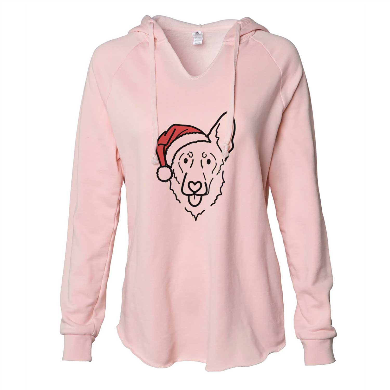 Jolly Shepherd Mix - Bodhi - Cali Wave Hooded Sweatshirt