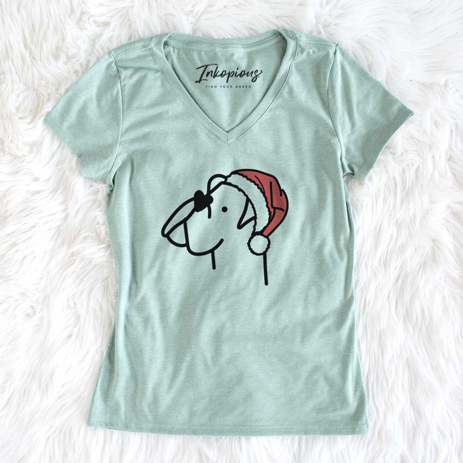 Jolly Boxer - Women's V-neck Shirt