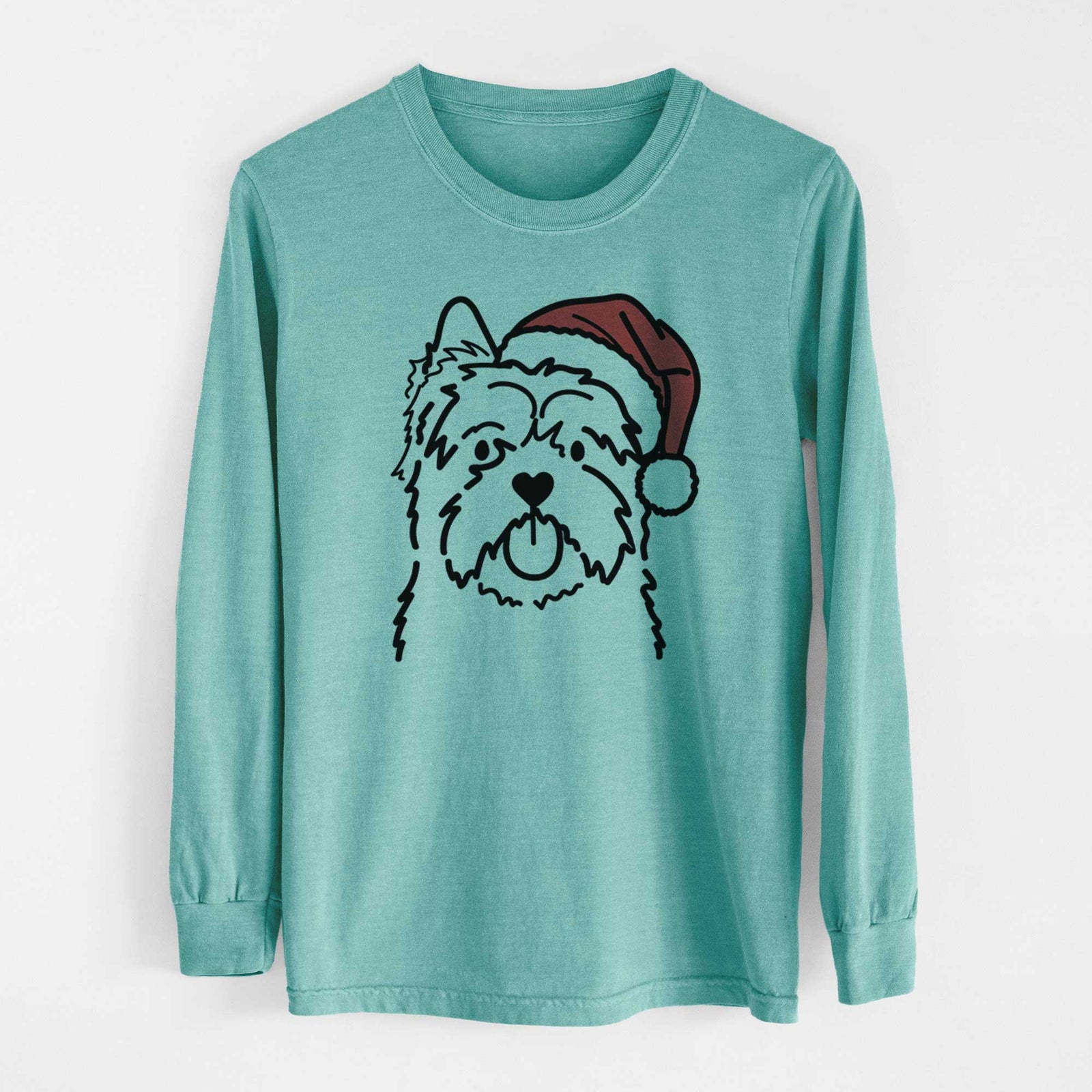 Jolly Cairn Terrier - Heavyweight 100% Cotton Long Sleeve