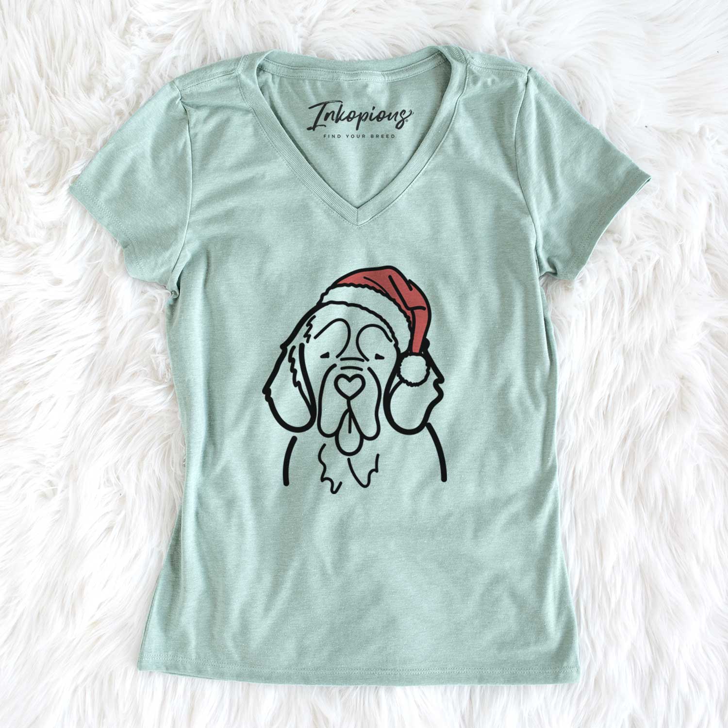 Jolly Clumber Spaniel - Women's V-neck Shirt