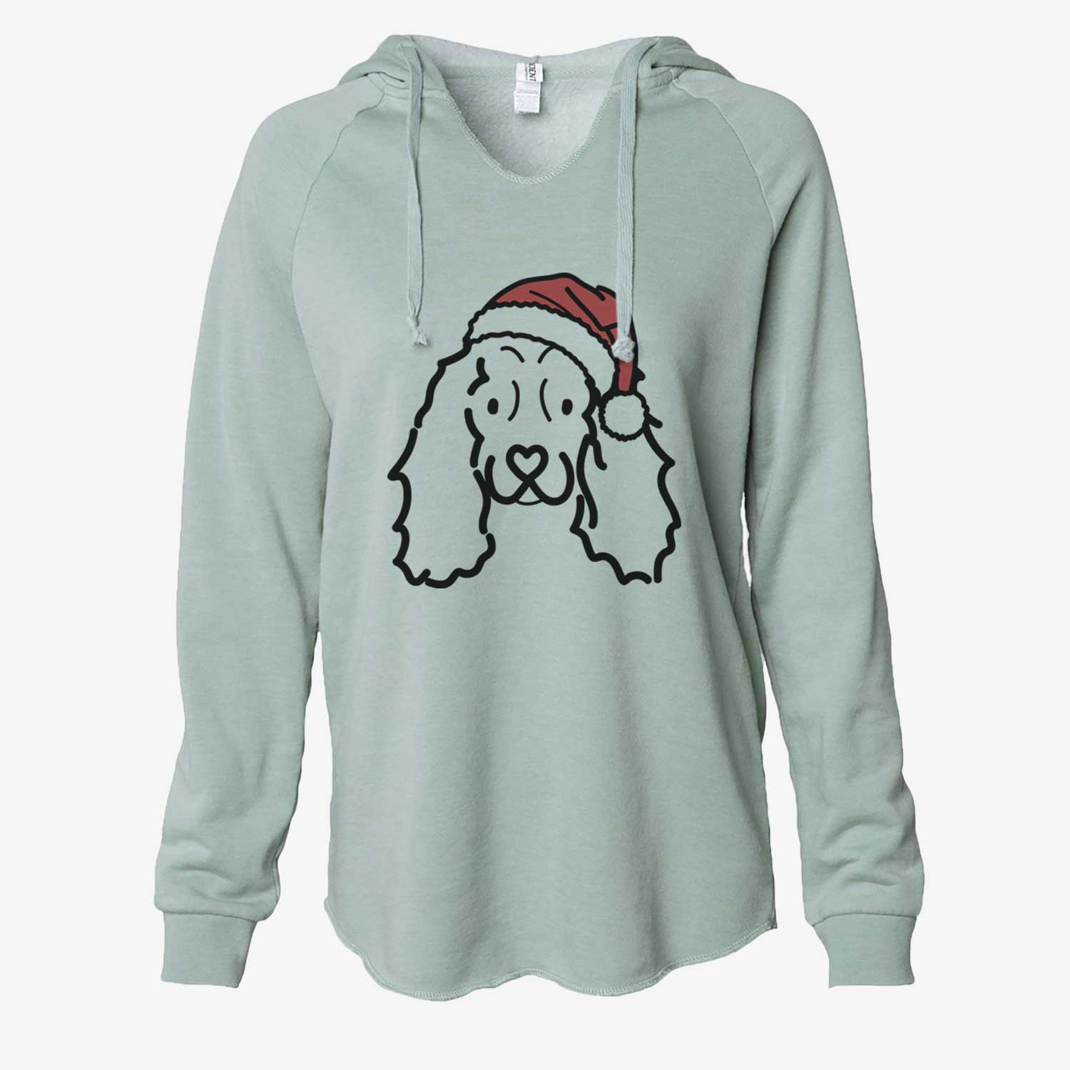Jolly American Cocker Spaniel - Cali Wave Hooded Sweatshirt