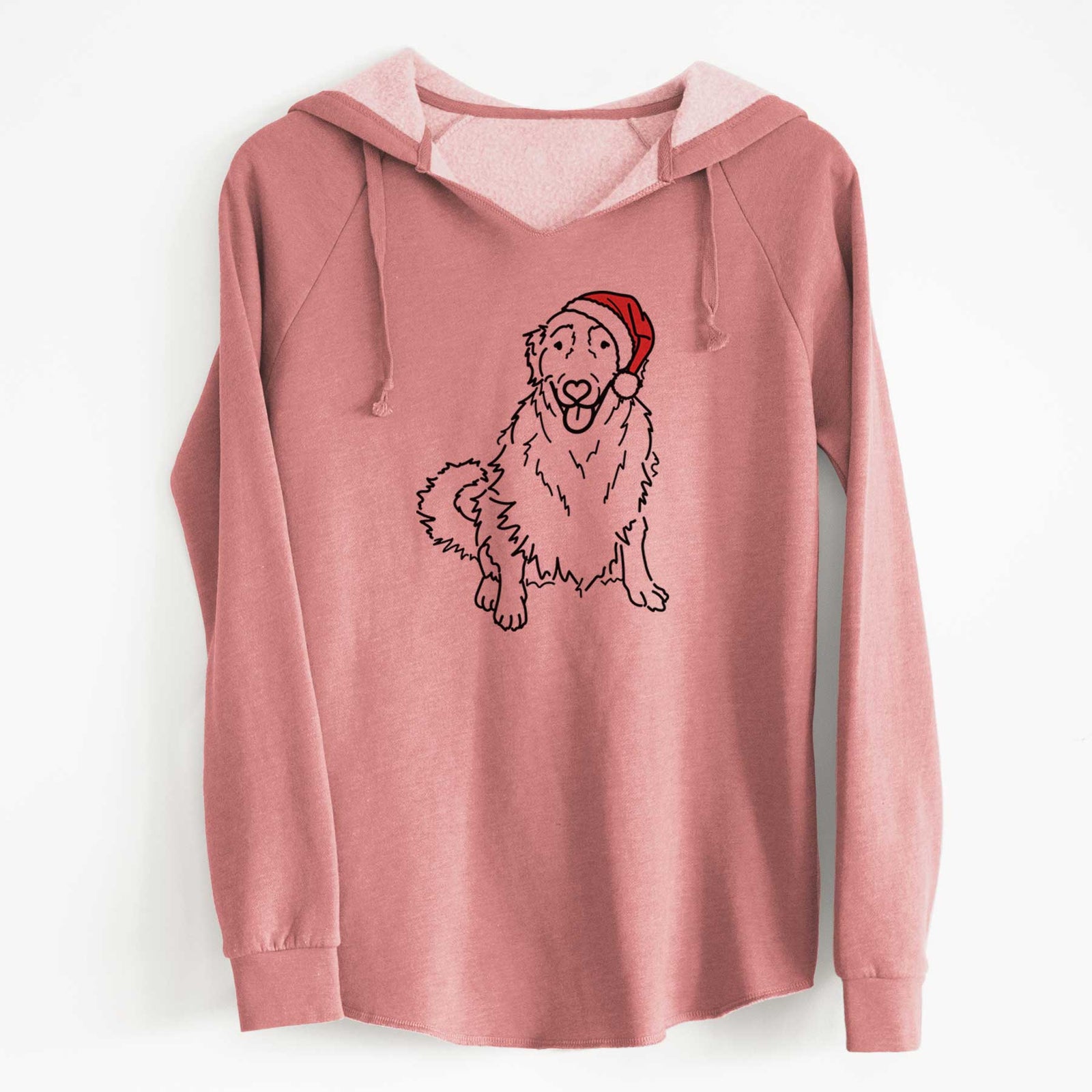 Jolly Golden Retriever - Daisy - Cali Wave Hooded Sweatshirt