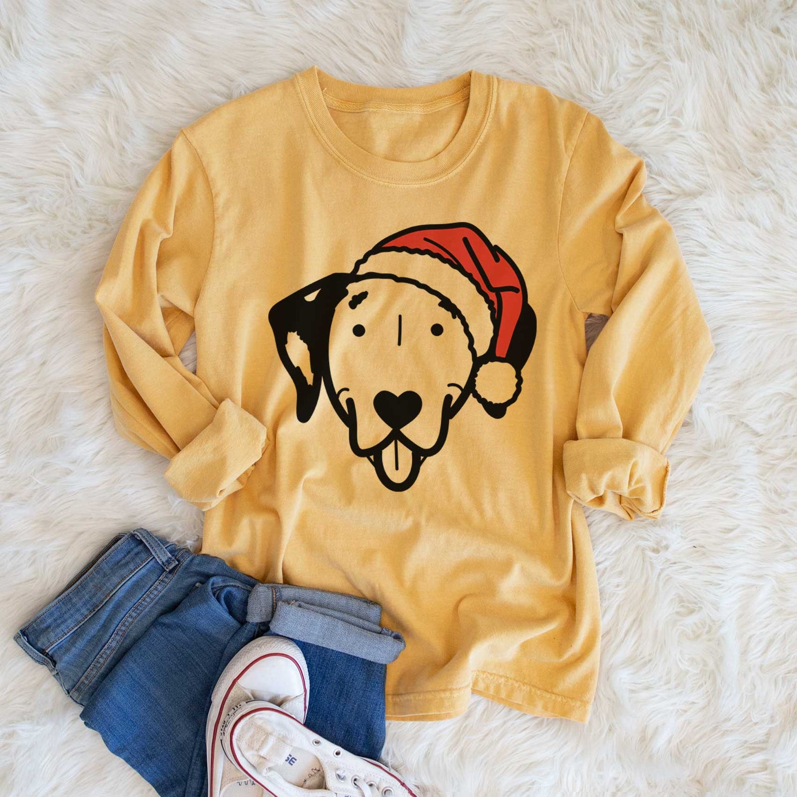 Jolly Dalmatian - Heavyweight 100% Cotton Long Sleeve