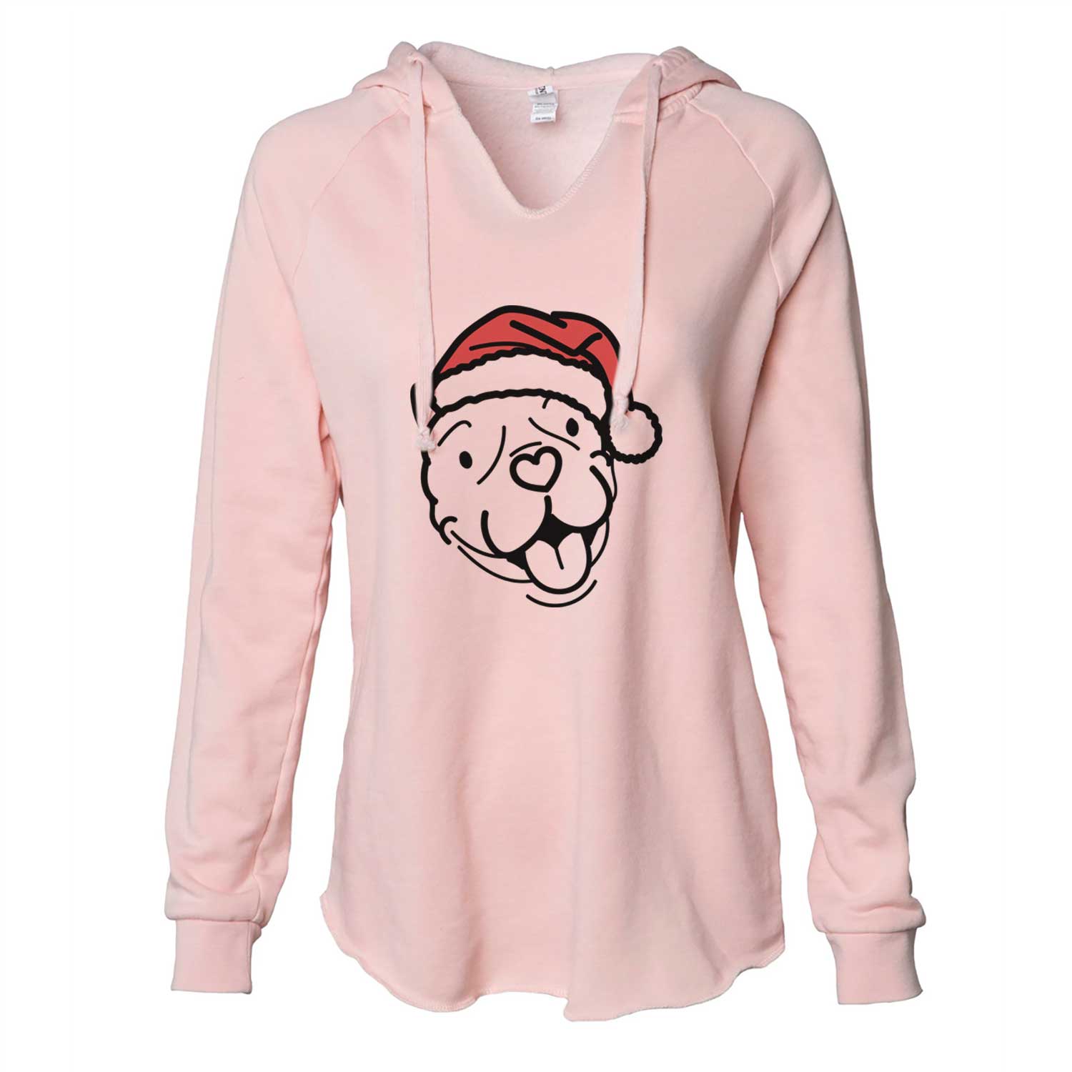 Jolly American Bulldog - Draco - Cali Wave Hooded Sweatshirt