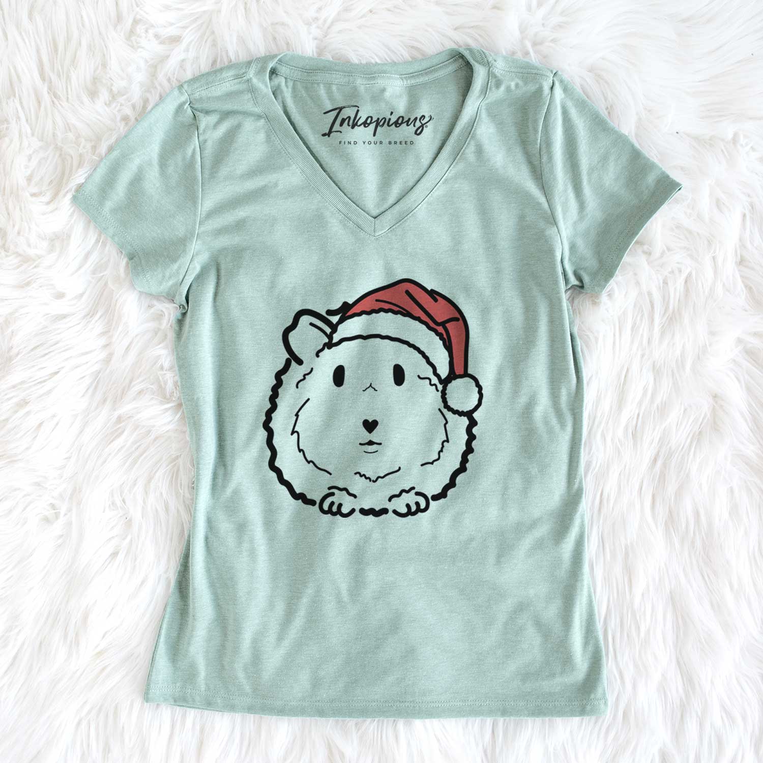 Jolly Guinea Pig - Duke - Women's V-neck Shirt
