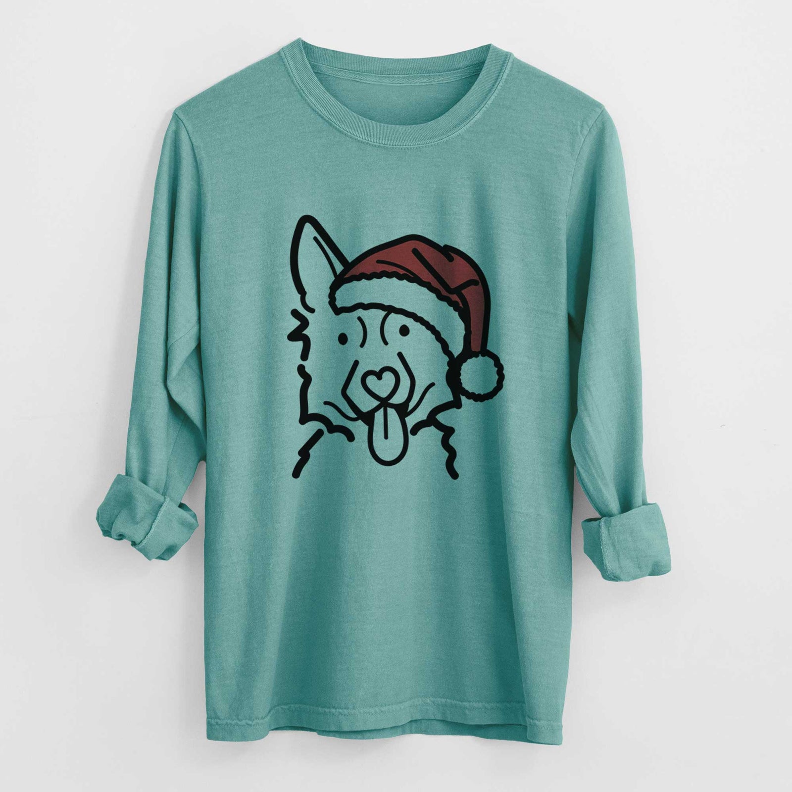 Jolly German Shepherd - Heavyweight 100% Cotton Long Sleeve