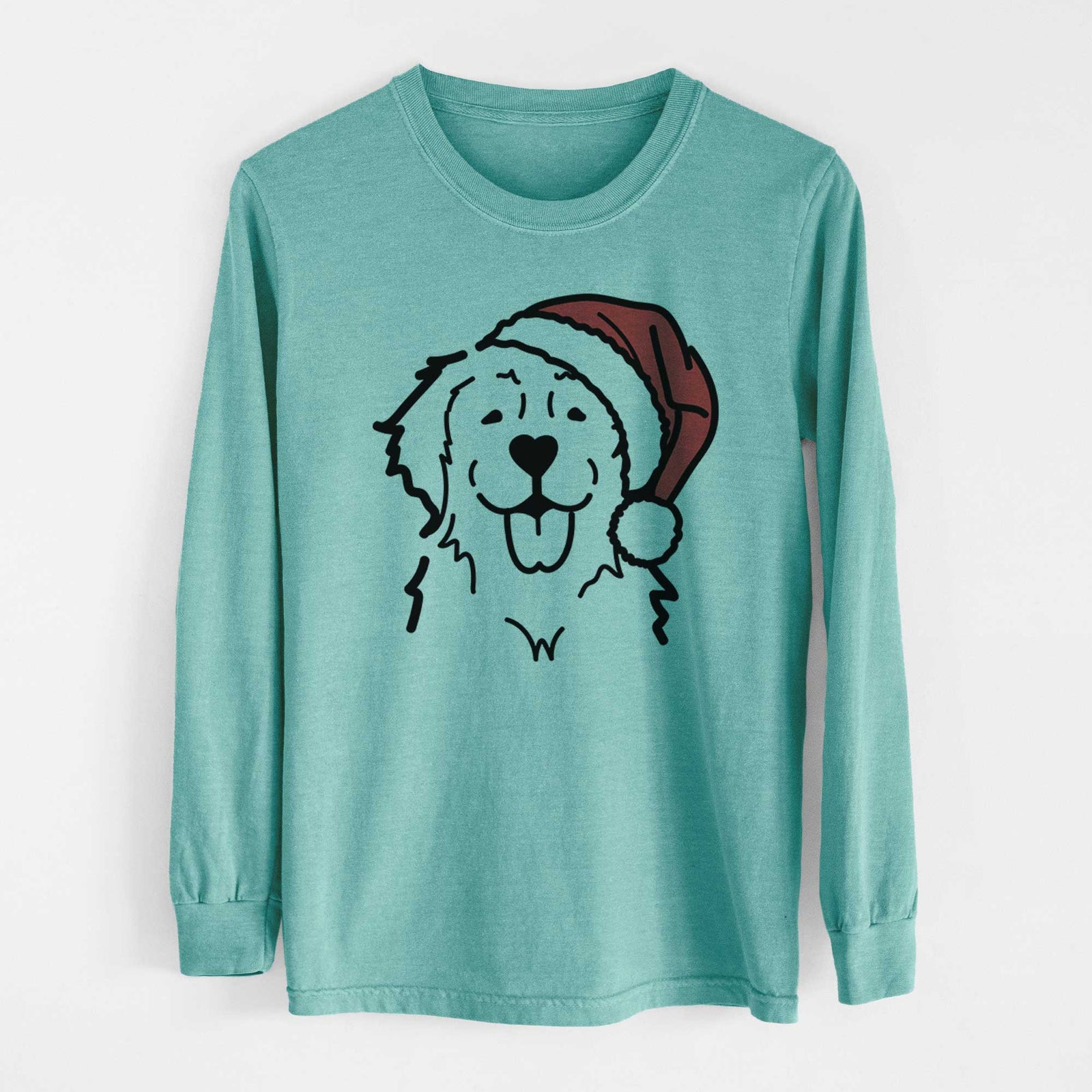 Jolly Golden Retriever - Heavyweight 100% Cotton Long Sleeve