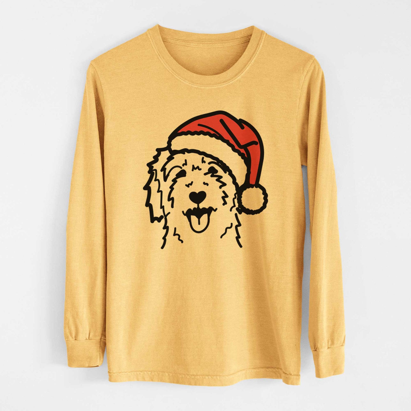 Jolly Goldendoodle - Heavyweight 100% Cotton Long Sleeve