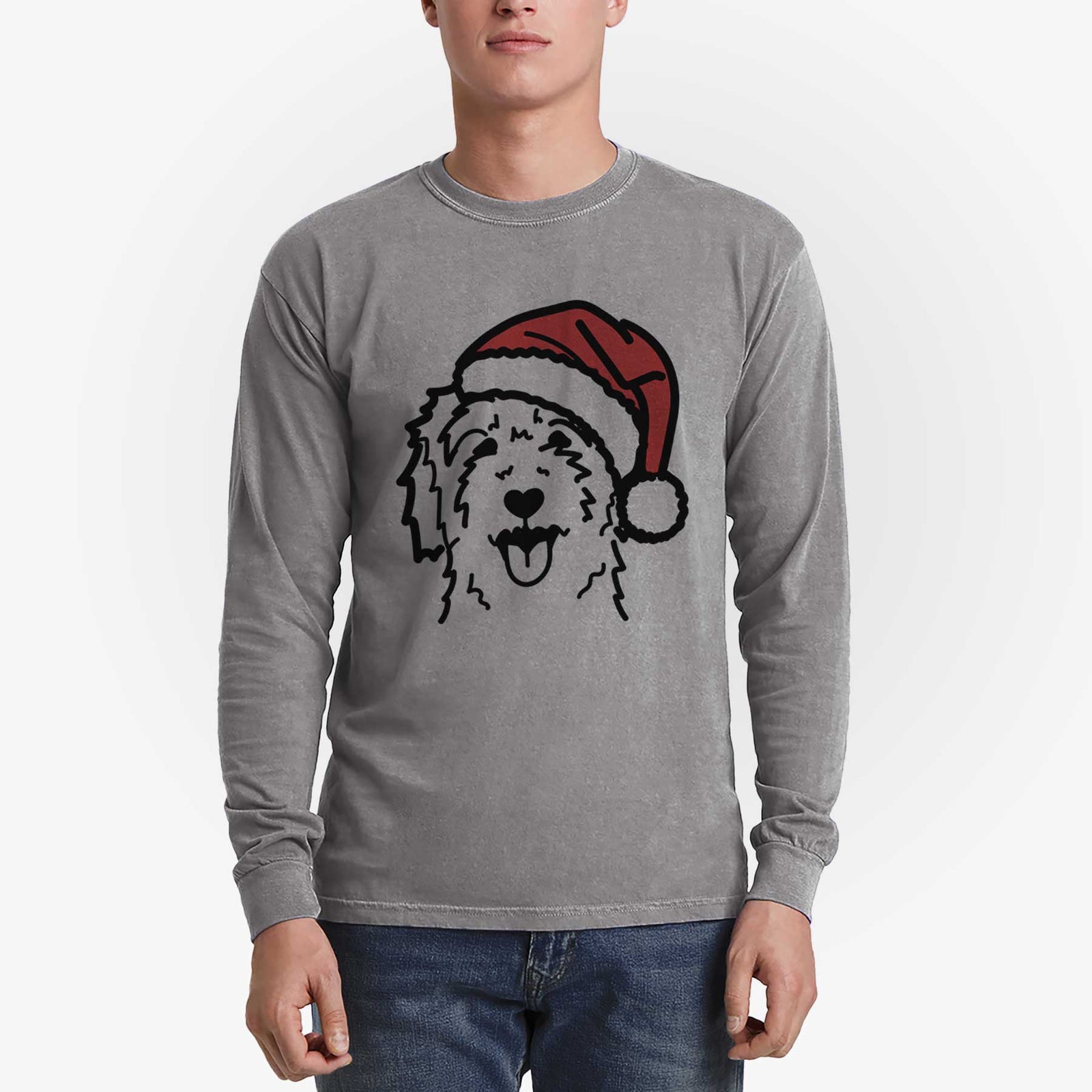 Jolly Goldendoodle - Heavyweight 100% Cotton Long Sleeve