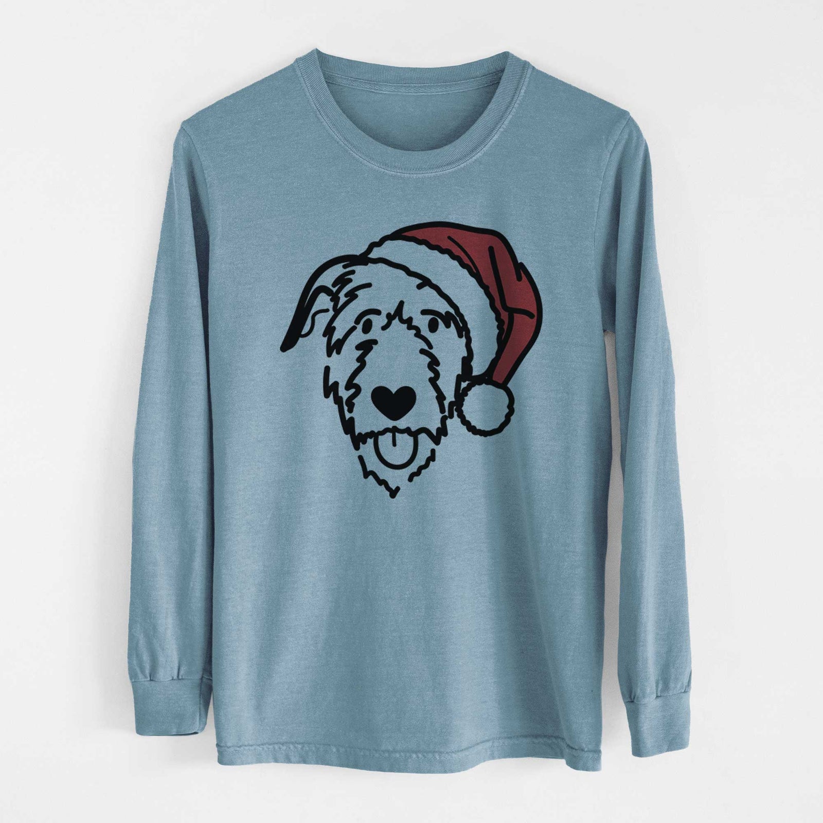 Jolly Irish Wolfhound - Heavyweight 100% Cotton Long Sleeve