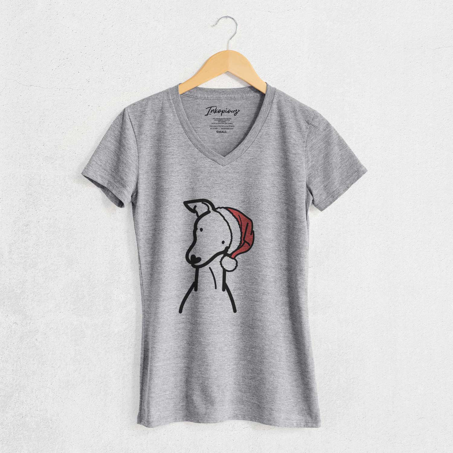 Jolly Italian Greyhound - Women's V-neck Shirt