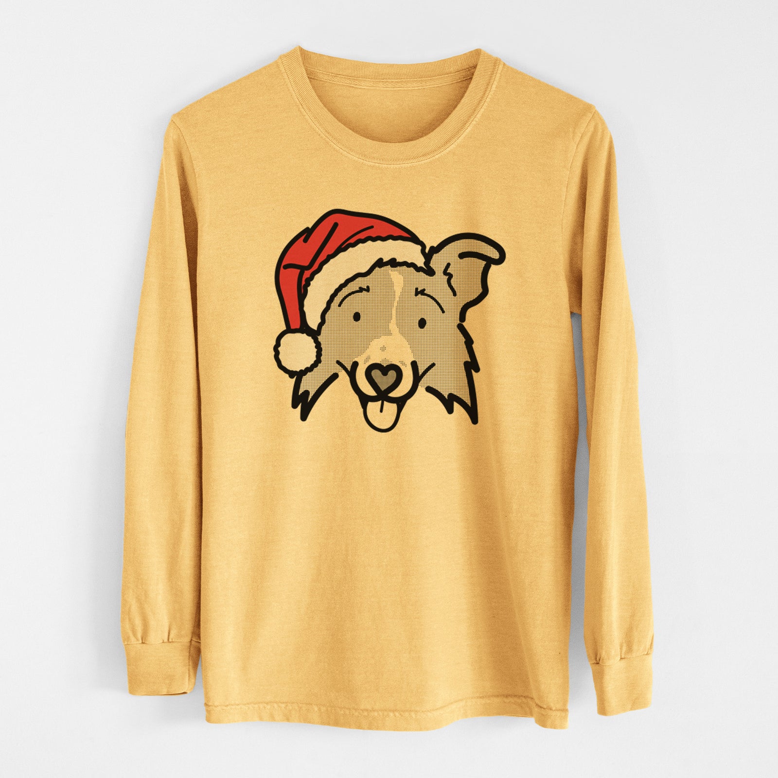 Jolly Border Collie 2.0 - Jam - Heavyweight 100% Cotton Long Sleeve